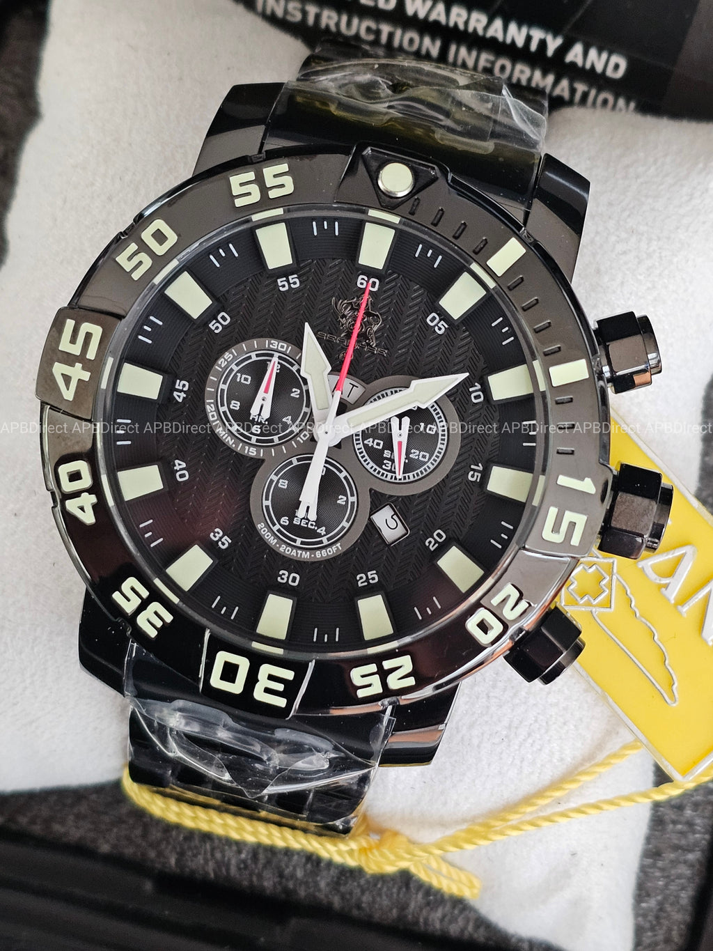 Invicta - SEA BASE #79 Swiss 5050.E Limited Edition 53mm - LUME - mens watch