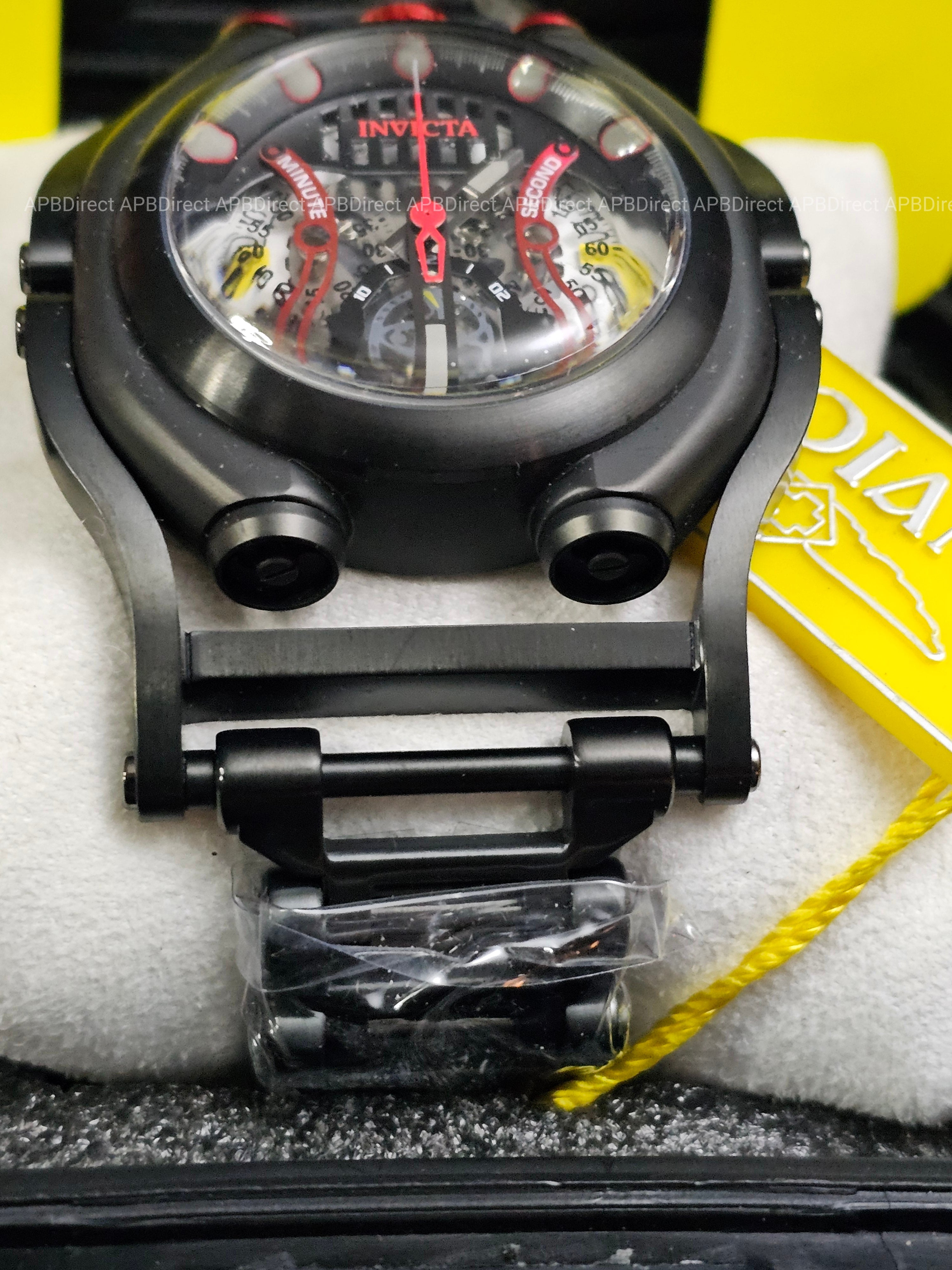 Invicta 🌊 SEA HUNTER - Hinged Case Spinning Dials - Chronograph mens watch