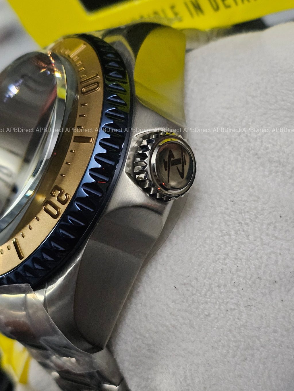 Invicta - Swiss 515.24h  HYDROMAX  GMT 1000m WR Pro DIVER Blue Khaki mens watch