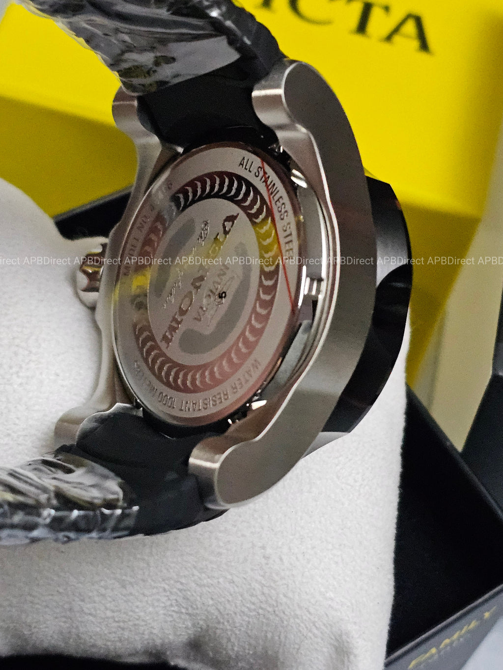 Invicta - VENOM - Sea DRAGON 💧  1000m WR Swiss 515 - Black RED - mens watch
