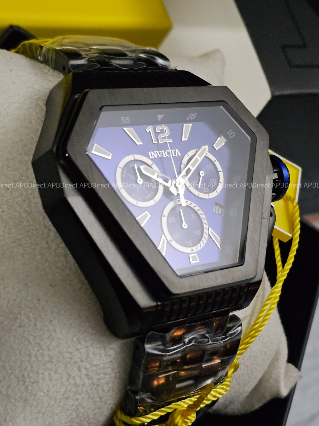 Invicta - Speedway Swiss Z60 Chronograph Black / Blue Dial Mens Watch