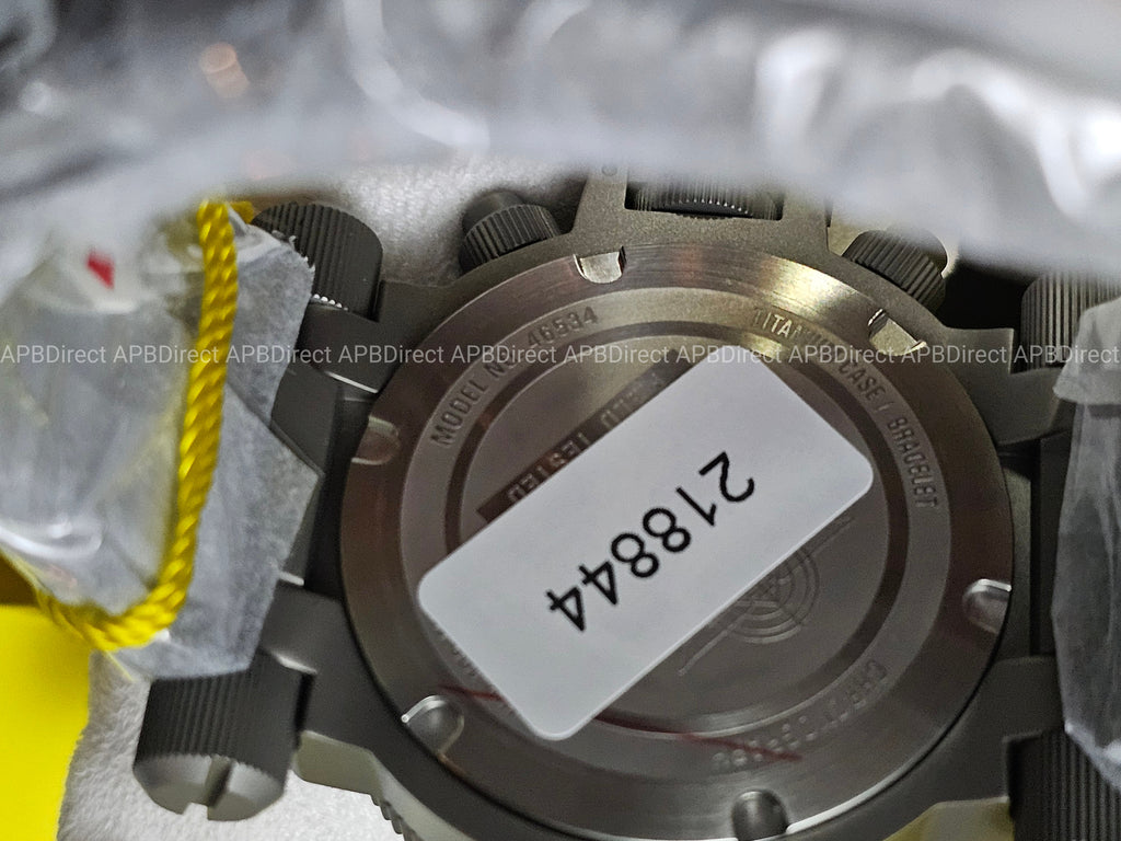 Invicta - Full TITANIUM - Case & Bracelet Coalition Forces Chrono - Mens watch