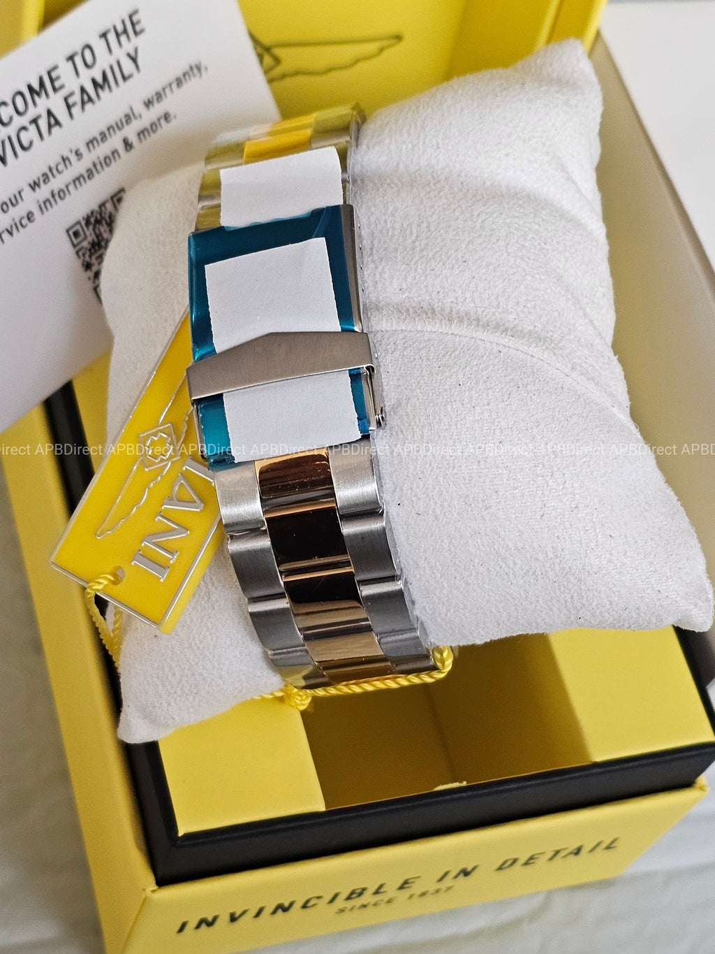 Invicta - Speedway - 2 Tone Multifunction TritNight Night Glow Lume mens watch