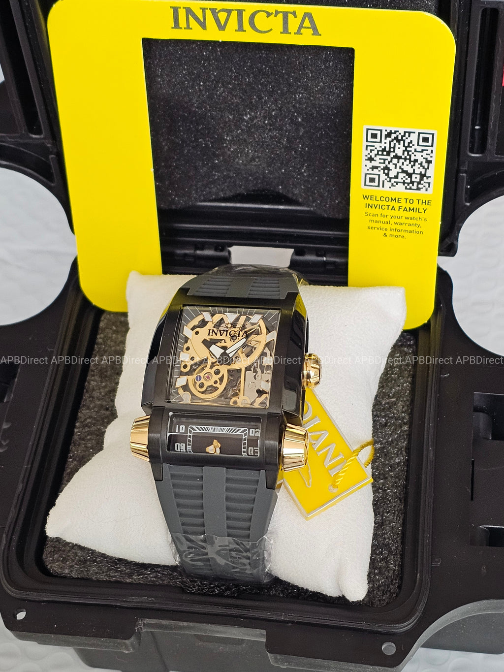 Invicta - AKULA - Automatic - Dual Time Skeleton Mechanical & Quartz mens watch