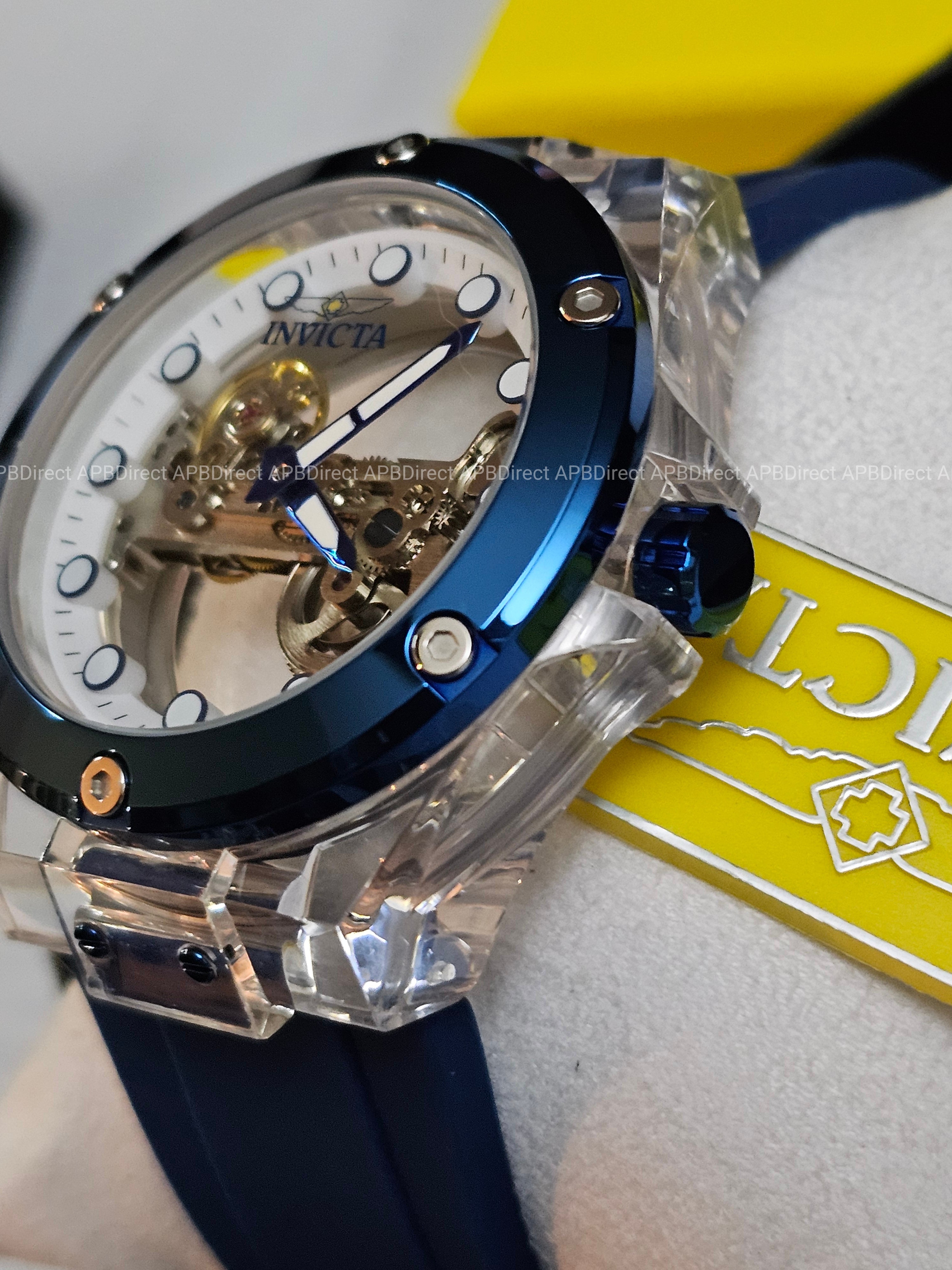 Invicta - Speedway - MECHANICAL - Ghost Bridge MVMNT - Skeleton - mens watch