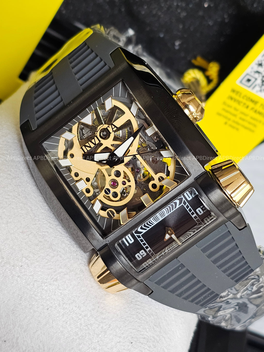 Invicta - AKULA - Automatic - Dual Time Skeleton Mechanical & Quartz mens watch