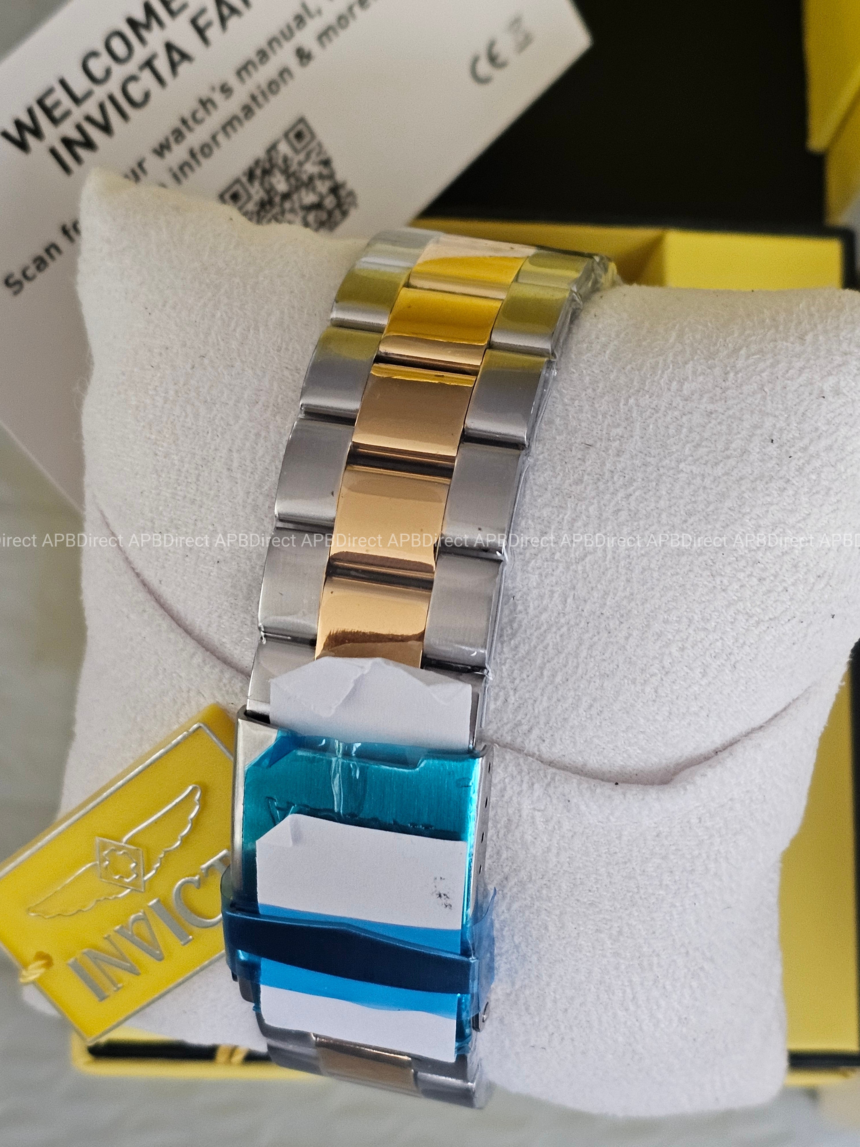 Invicta - Speedway - 2 Tone Multifunction TritNight Night Glow Lume mens watch