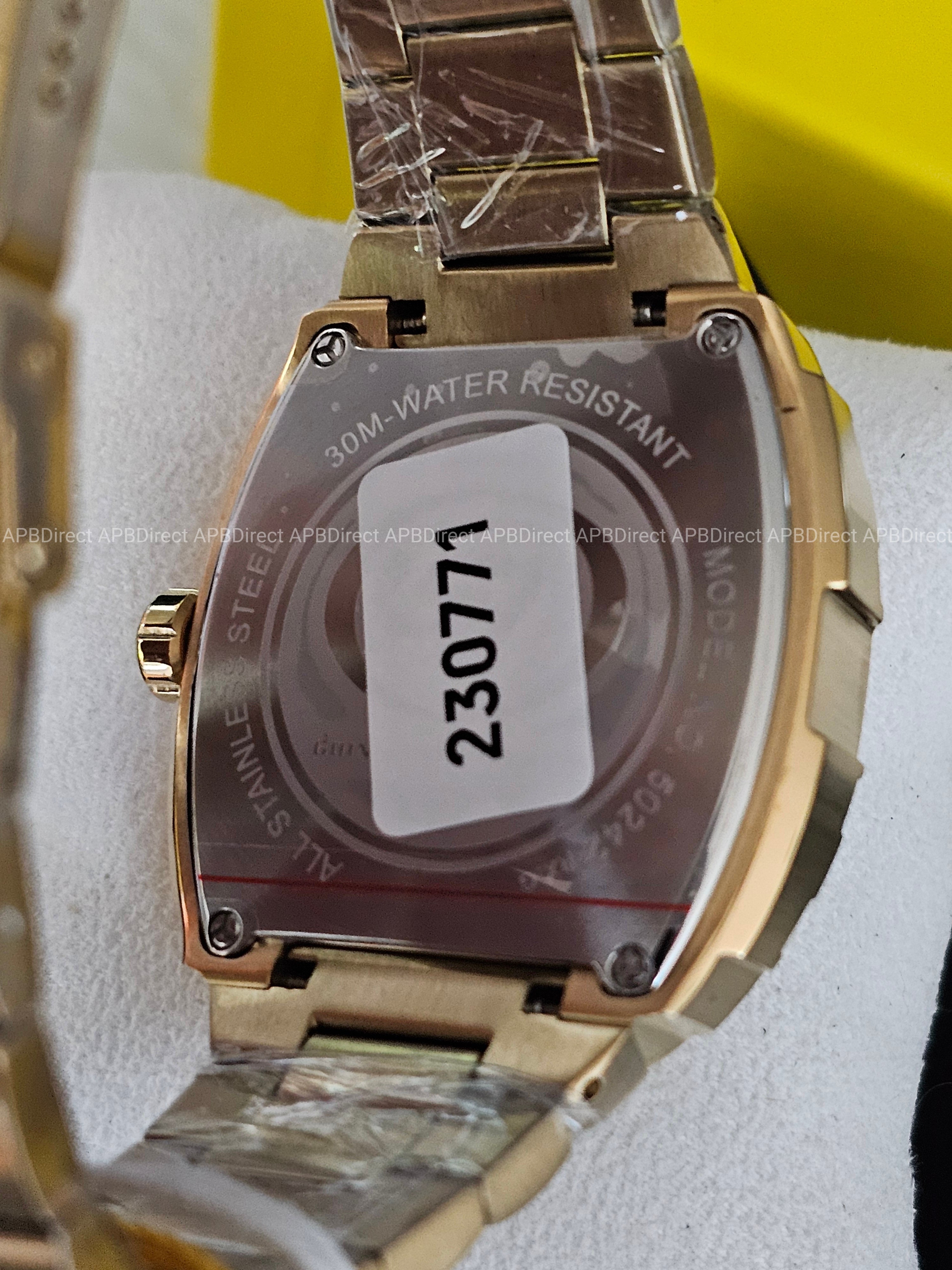 Invicta - S1 Rally - Gold Case & Bracelet Multifunction Quartz Mens Watch