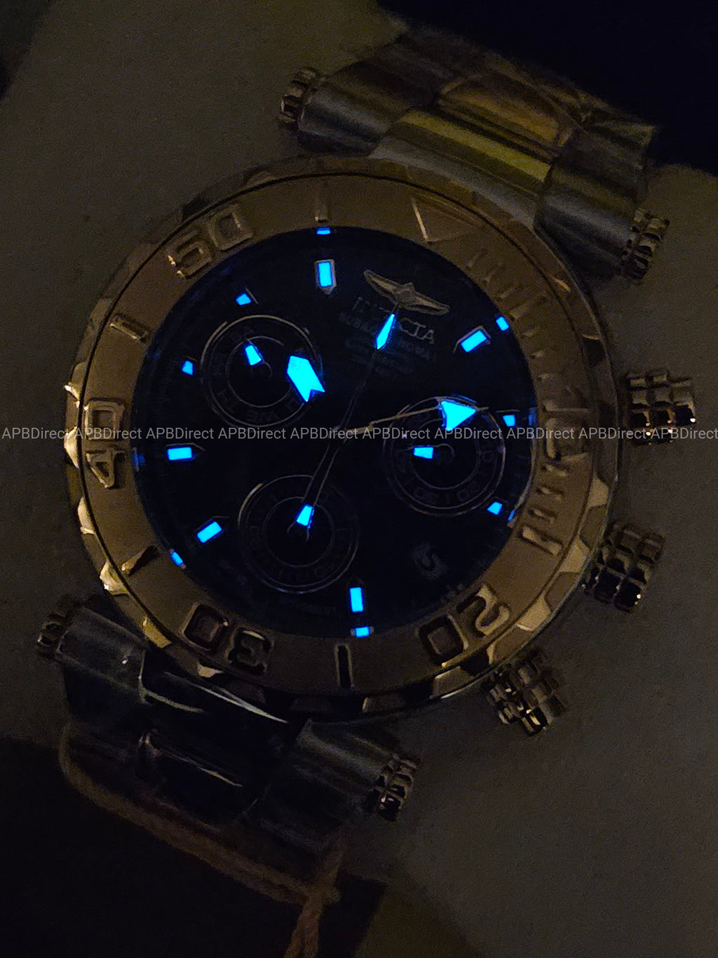Invicta - Subaqua Noma I - Swiss Z60 Limited Edition Gold Green №381 mens watch