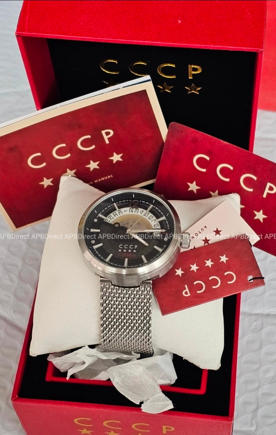 🌟 CCCP 🌟 Russian Automatic SLAVA 2427 - KASHALOT Series - Mens Quartz Watch