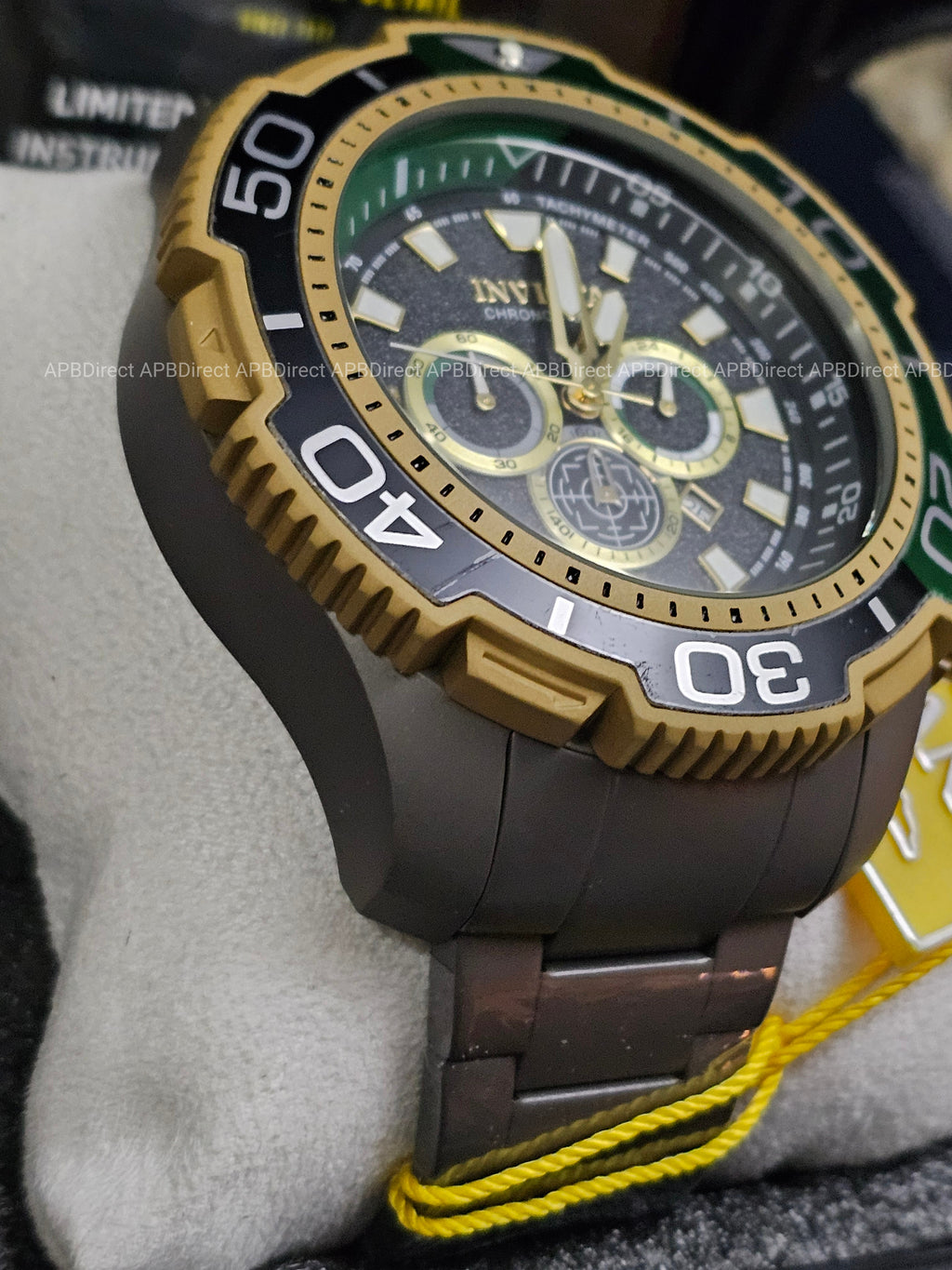 Invicta - Full TITANIUM 65mm Case & Bracelet - TI-22 Chronograph - Mens watch