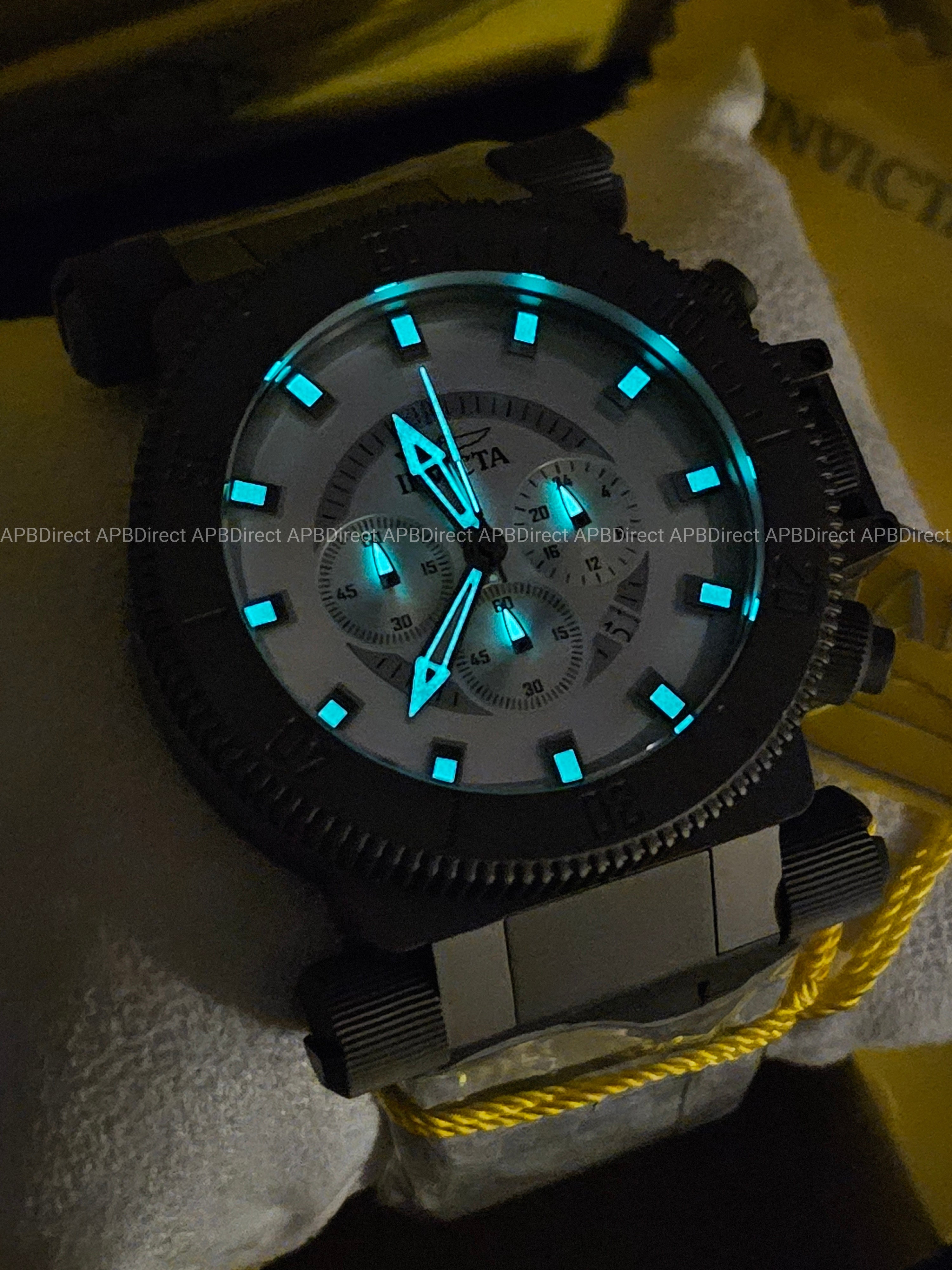 Invicta - Full TITANIUM - Case & Bracelet Coalition Forces Chrono - Mens watch