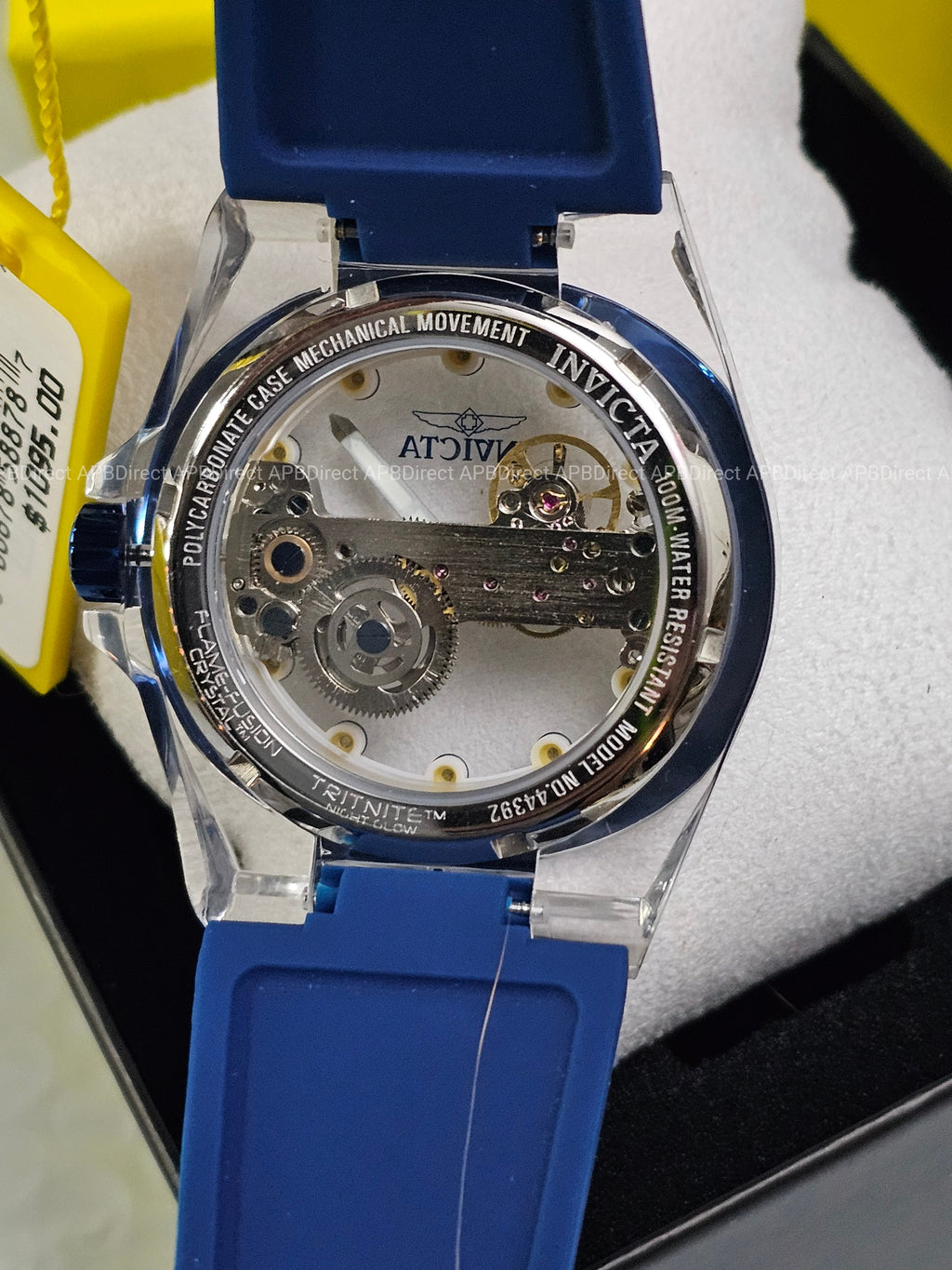 Invicta - Speedway - MECHANICAL - Ghost Bridge MVMNT - Skeleton - mens watch