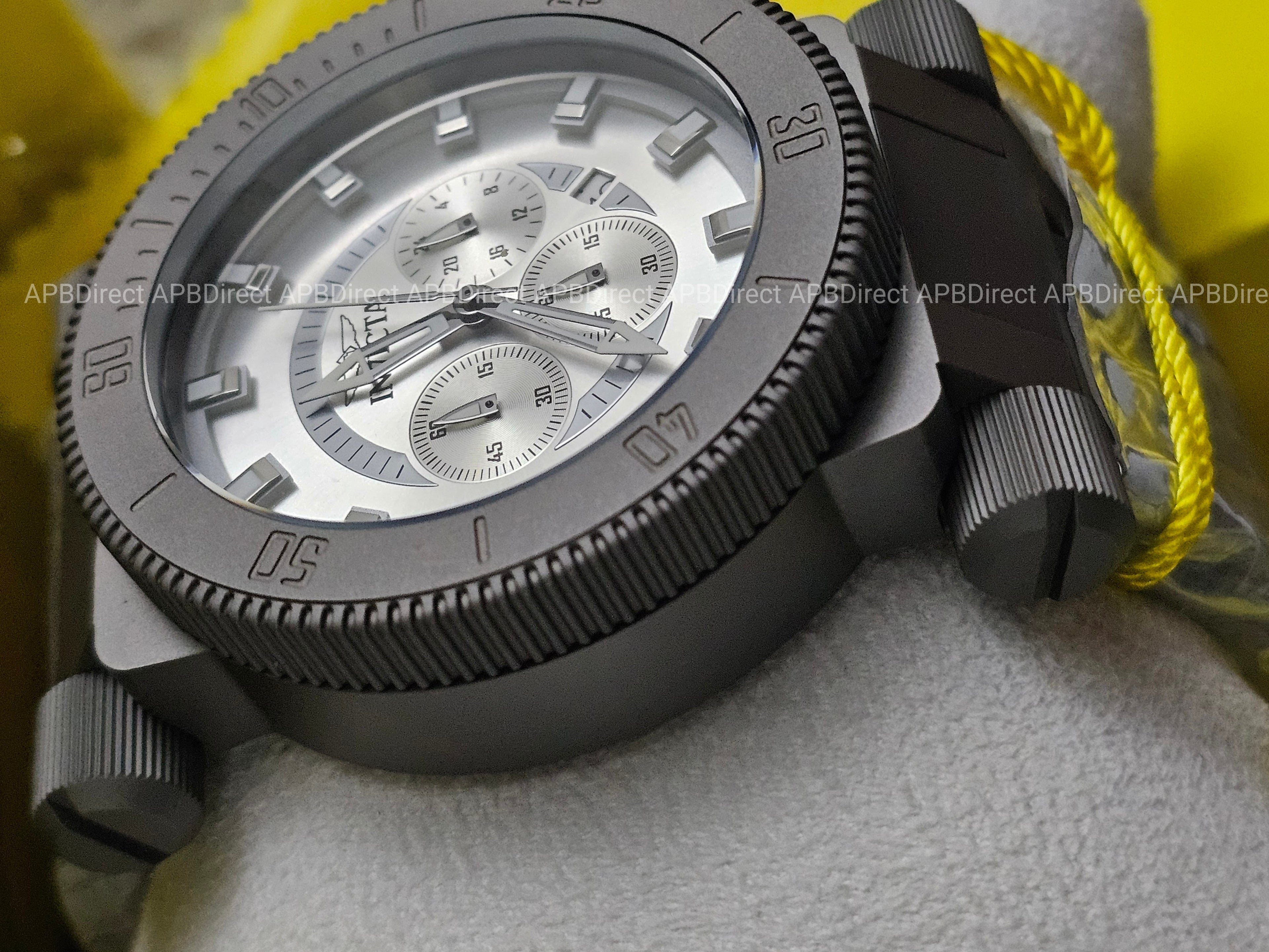 Invicta - Full TITANIUM - Case & Bracelet Coalition Forces Chrono - Mens watch