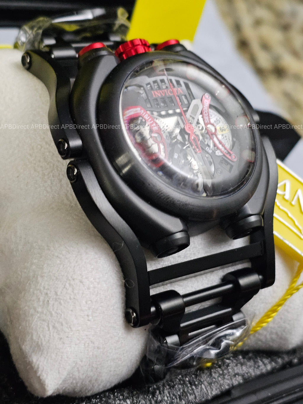 Invicta 🌊 SEA HUNTER - Hinged Case Spinning Dials - Chronograph mens watch