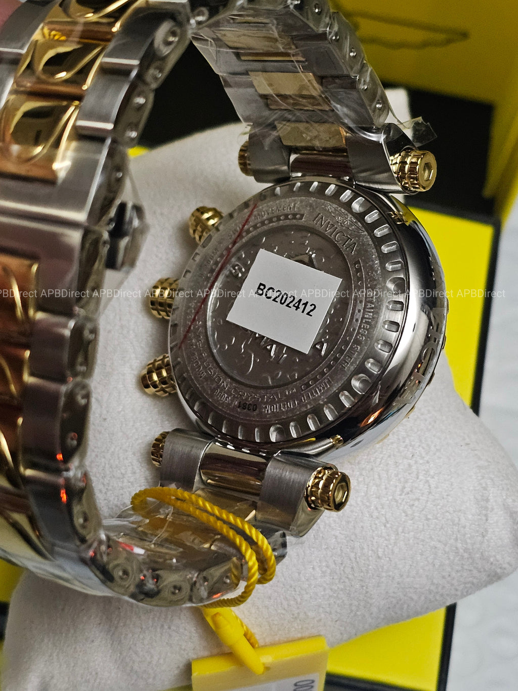 Invicta - Subaqua Noma I - Swiss Z60 Limited Edition Gold Green №381 mens watch