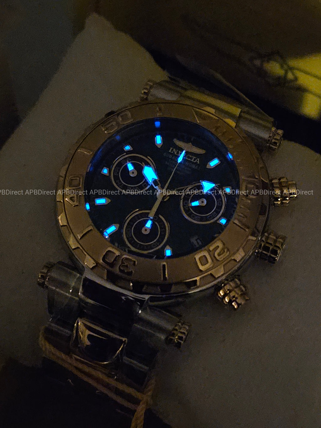 Invicta - Subaqua Noma I - Swiss Z60 Limited Edition Gold Green №381 mens watch