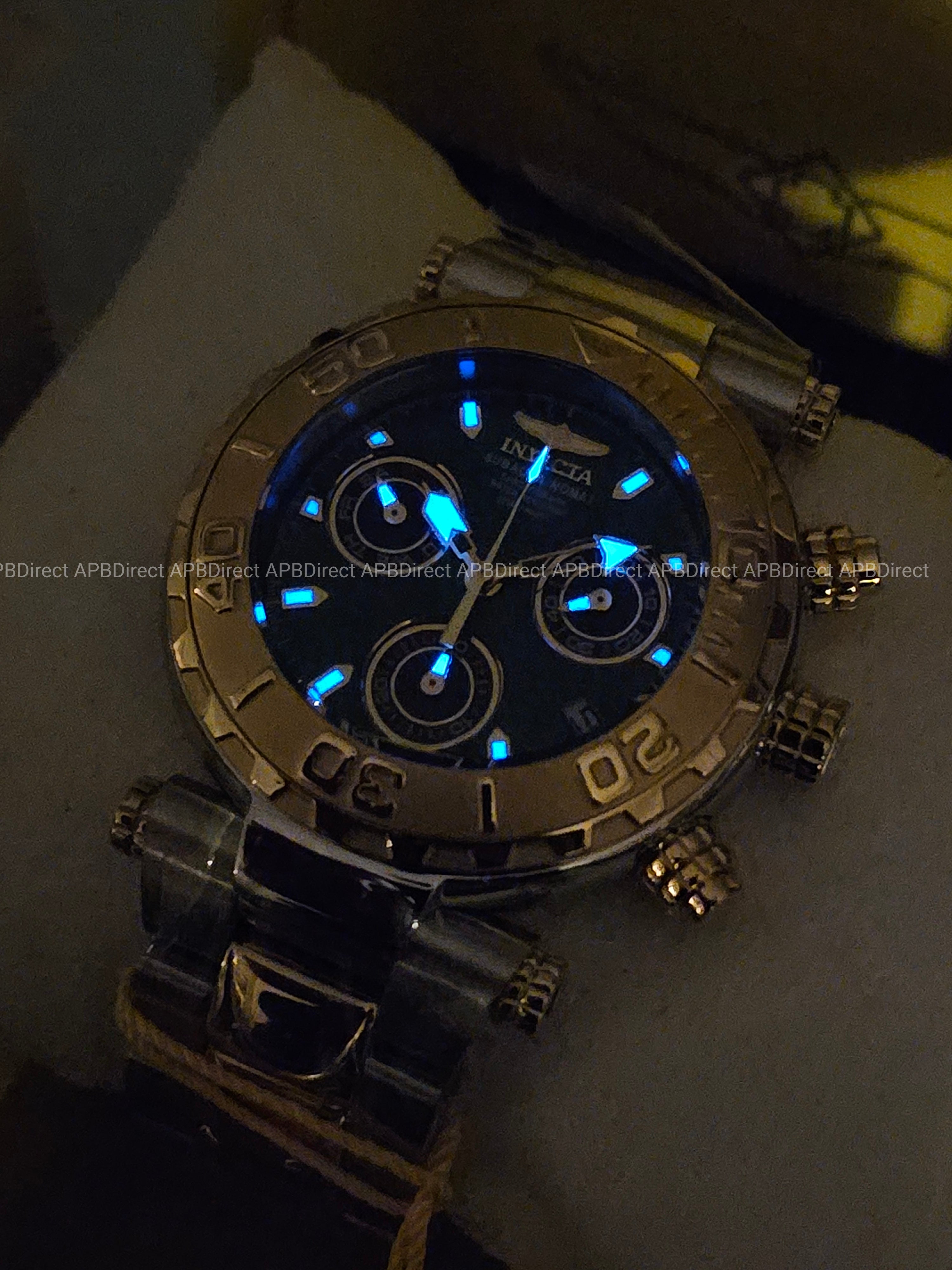 Invicta - Subaqua Noma I - Swiss Z60 Limited Edition Gold Green №381 mens watch