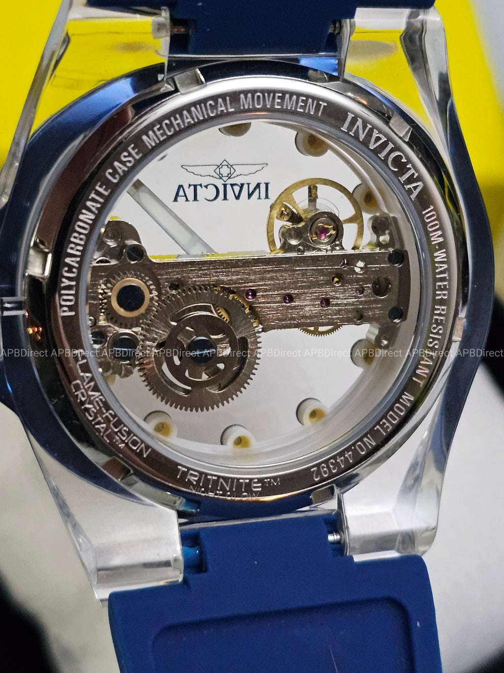 Invicta - Speedway - MECHANICAL - Ghost Bridge MVMNT - Skeleton - mens watch