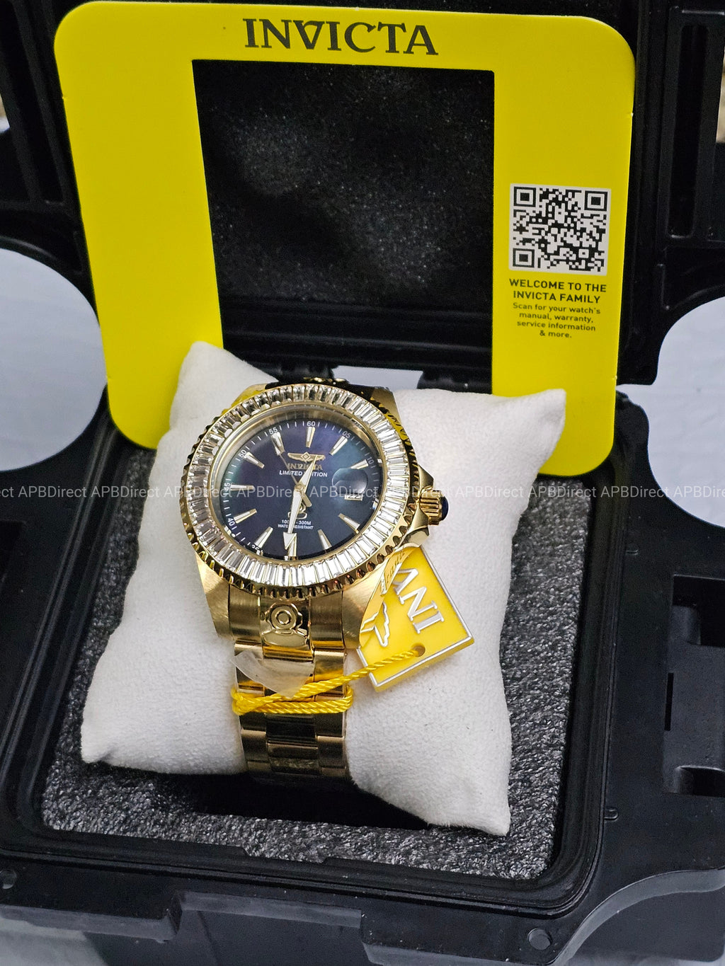 Invicta - Grand Diver #731 Limited Edition Automatic - Black MOP mens watch Pro