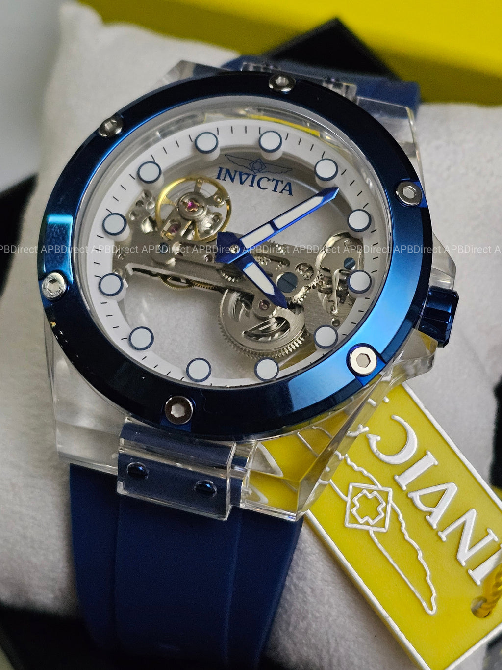 Invicta - Speedway - MECHANICAL - Ghost Bridge MVMNT - Skeleton - mens watch
