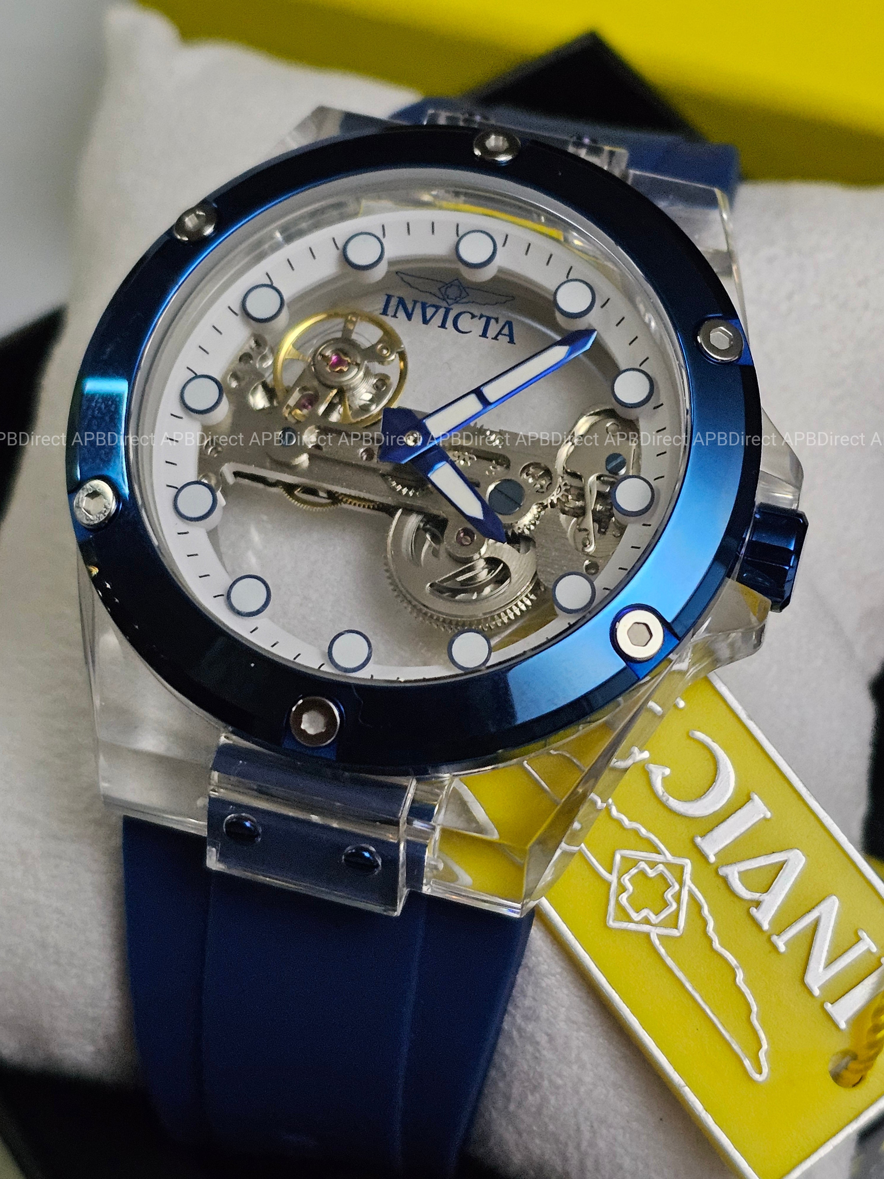 Invicta - Speedway - MECHANICAL - Ghost Bridge MVMNT - Skeleton - mens watch
