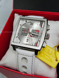 Invicta Racing - S1 Rally Chronograph - White Leather Strap - Mens Watch