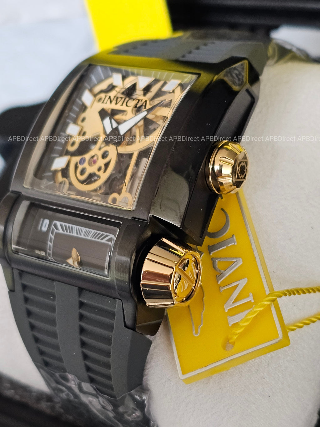 Invicta - AKULA - Automatic - Dual Time Skeleton Mechanical & Quartz mens watch
