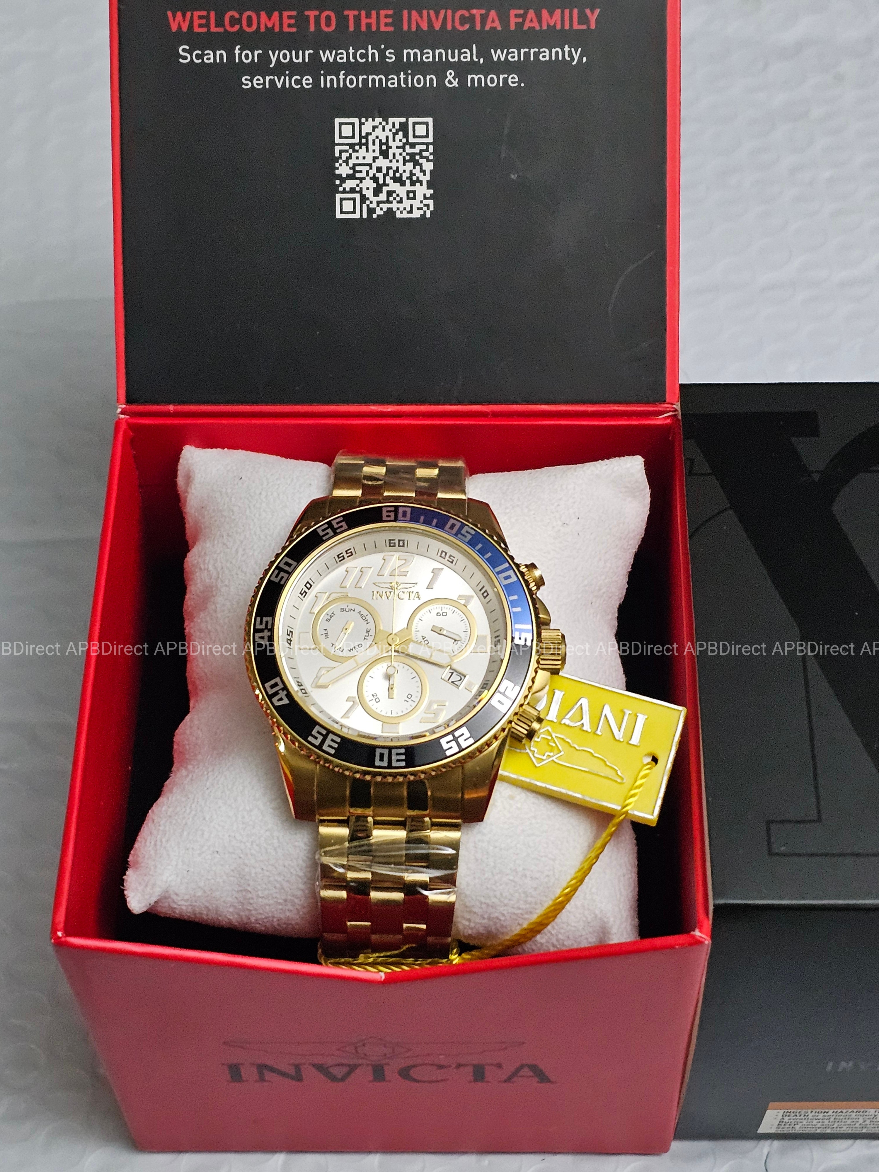 Invicta - Pro Diver CANIVAL VICTORY Limited Ed 893 Swiss Z60 Chrono mens watch
