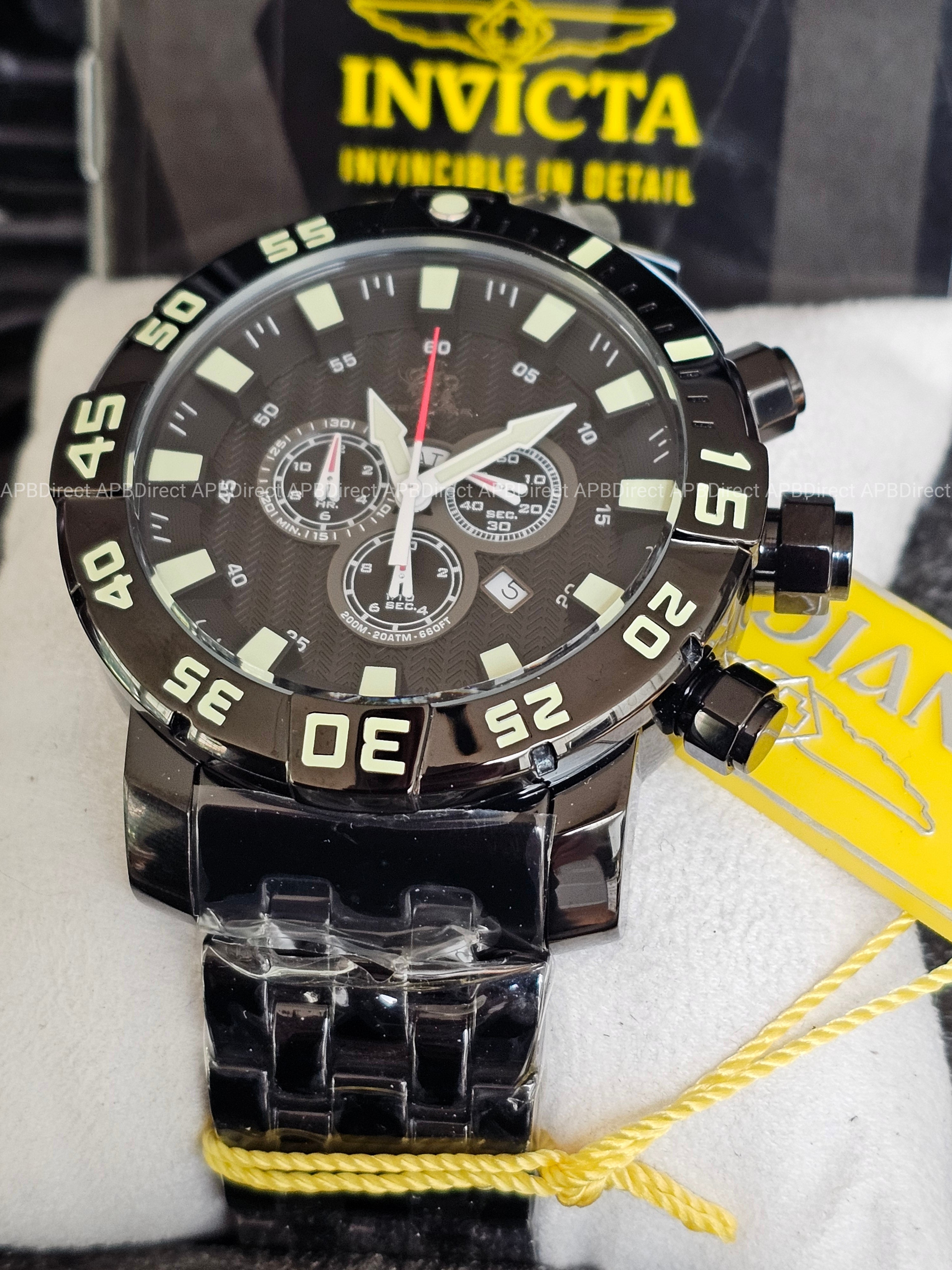 Invicta - SEA BASE #79 Swiss 5050.E Limited Edition 53mm - LUME - mens watch