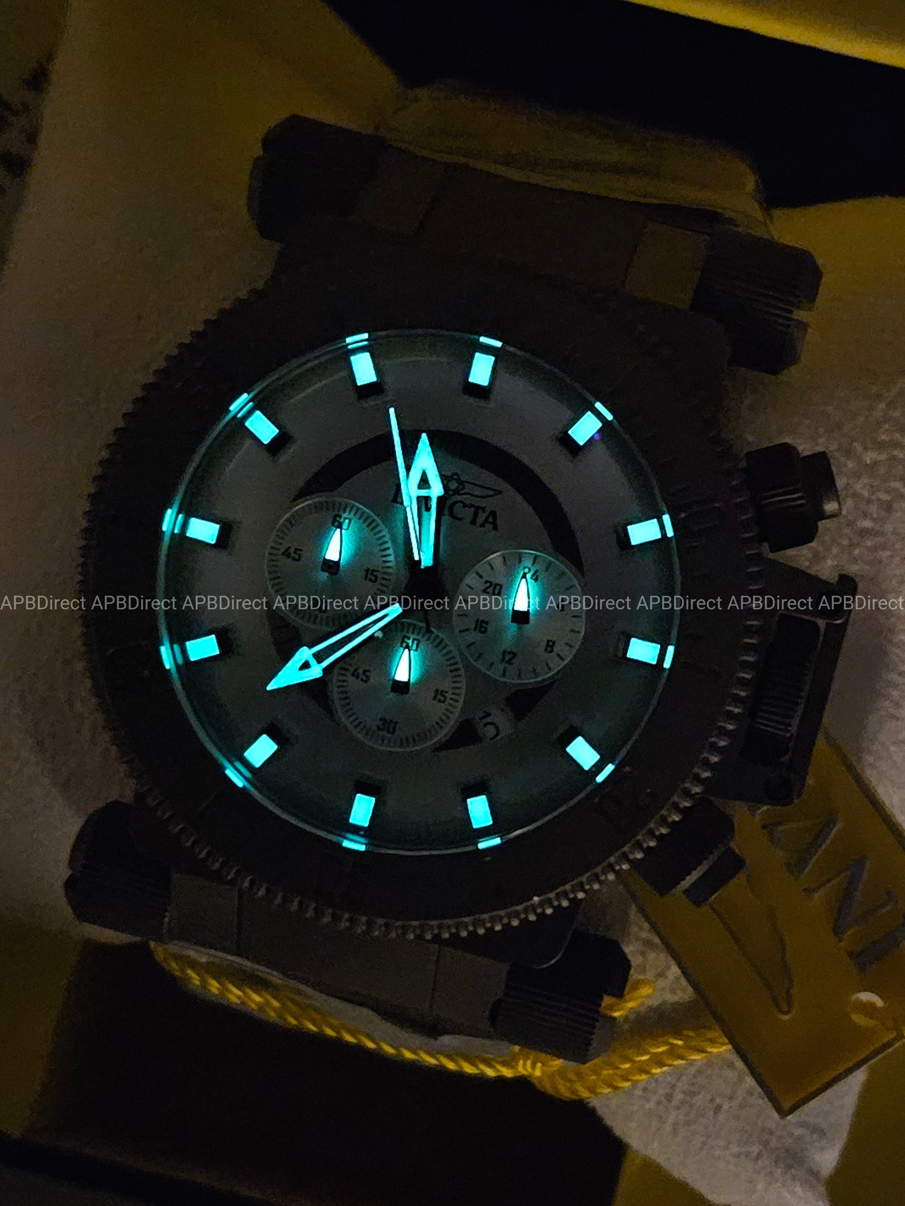 Invicta - Full TITANIUM - Case & Bracelet Coalition Forces Chrono - Mens watch