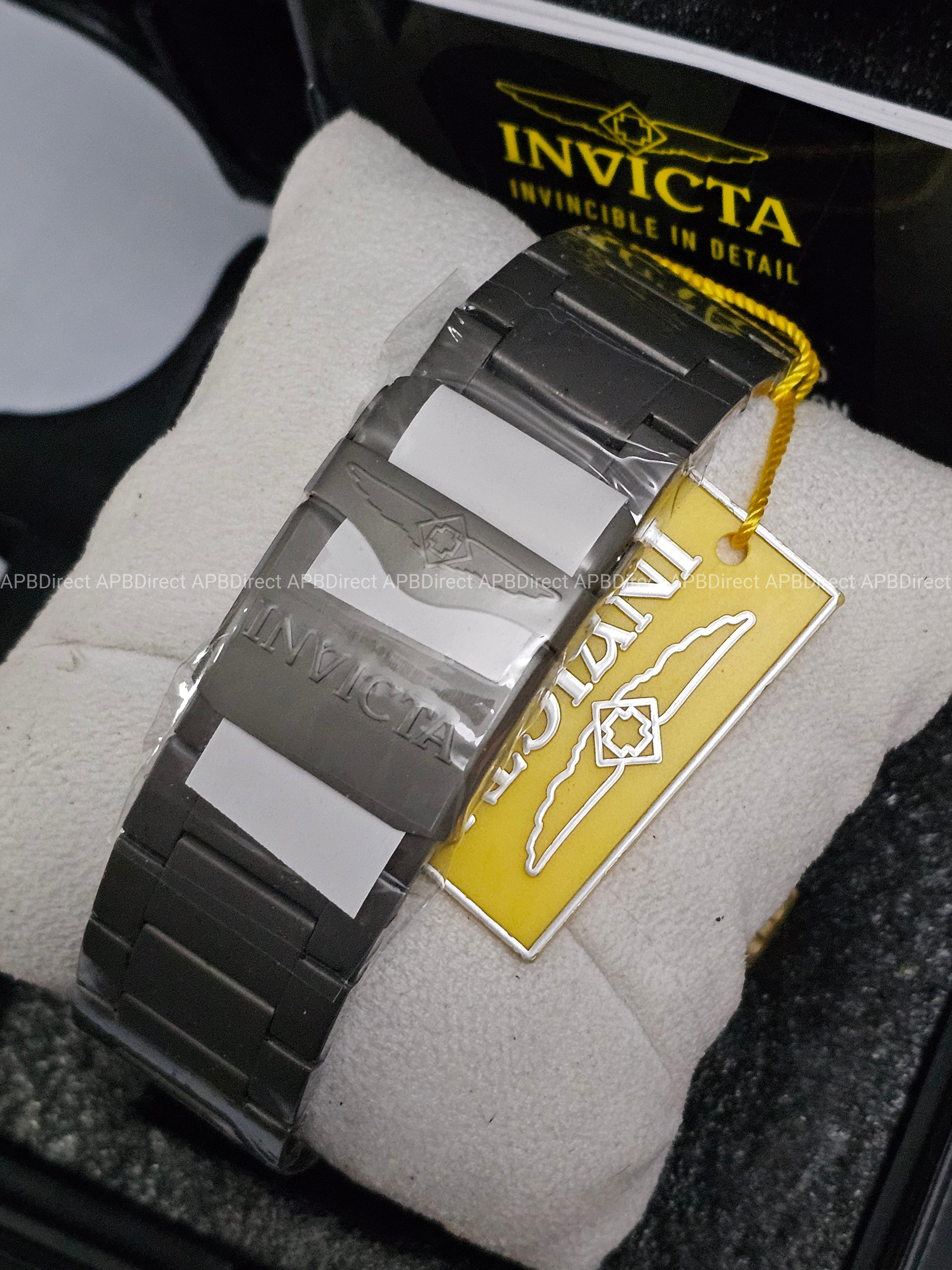 Invicta - Full TITANIUM 65mm Case & Bracelet - TI-22 Chronograph - Mens watch