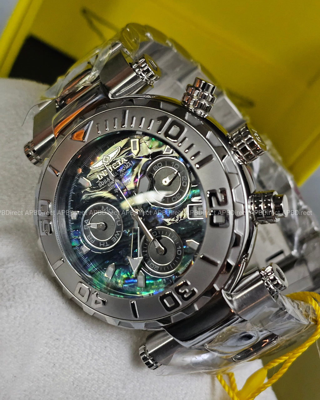 Invicta Subaqua Noma I - Swiss Z60 Limited Edition #905 Abalone Dial mens watch