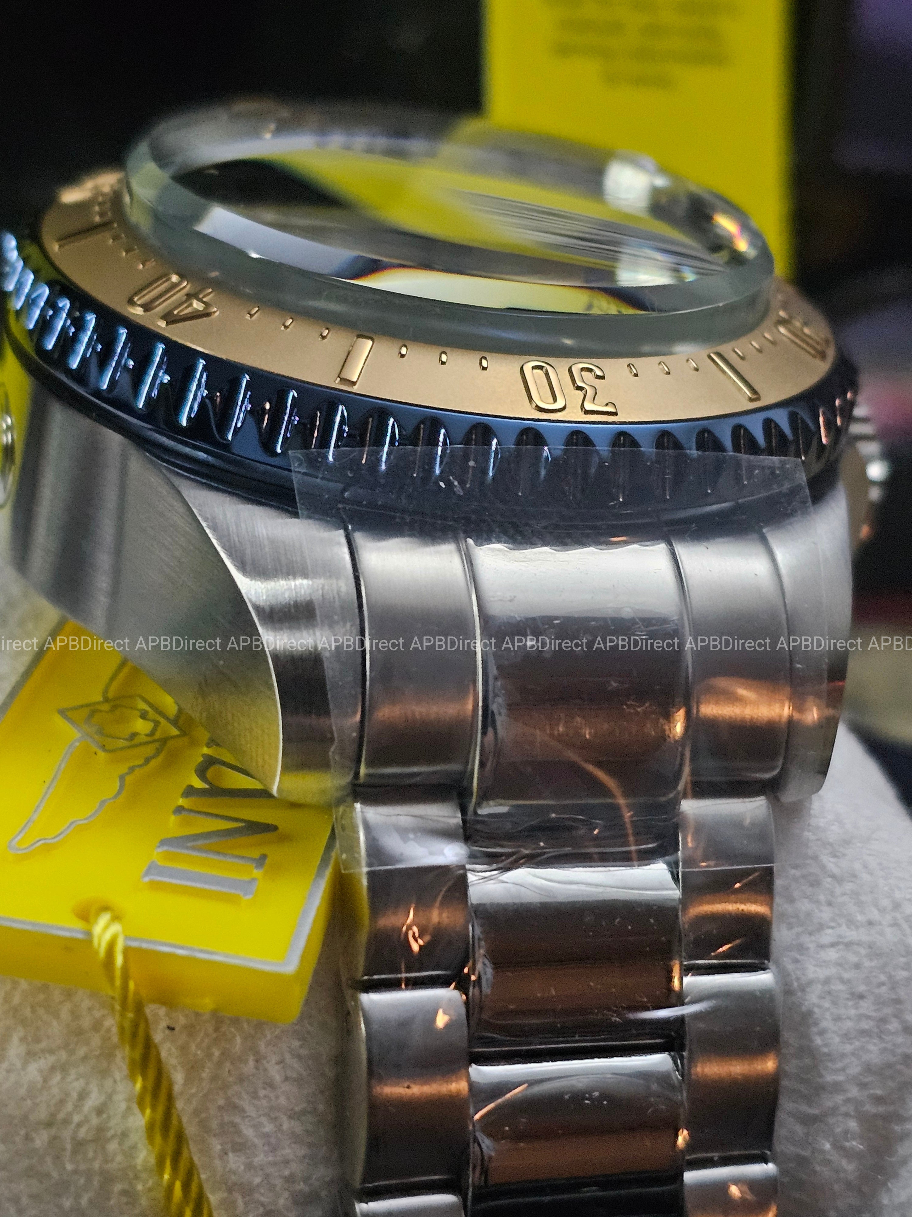 Invicta - Swiss 515.24h  HYDROMAX  GMT 1000m WR Pro DIVER Blue Khaki mens watch