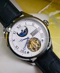 Invicta - Objet D Art - Open Heart - Automatic - Day / Night Leather mens Watch
