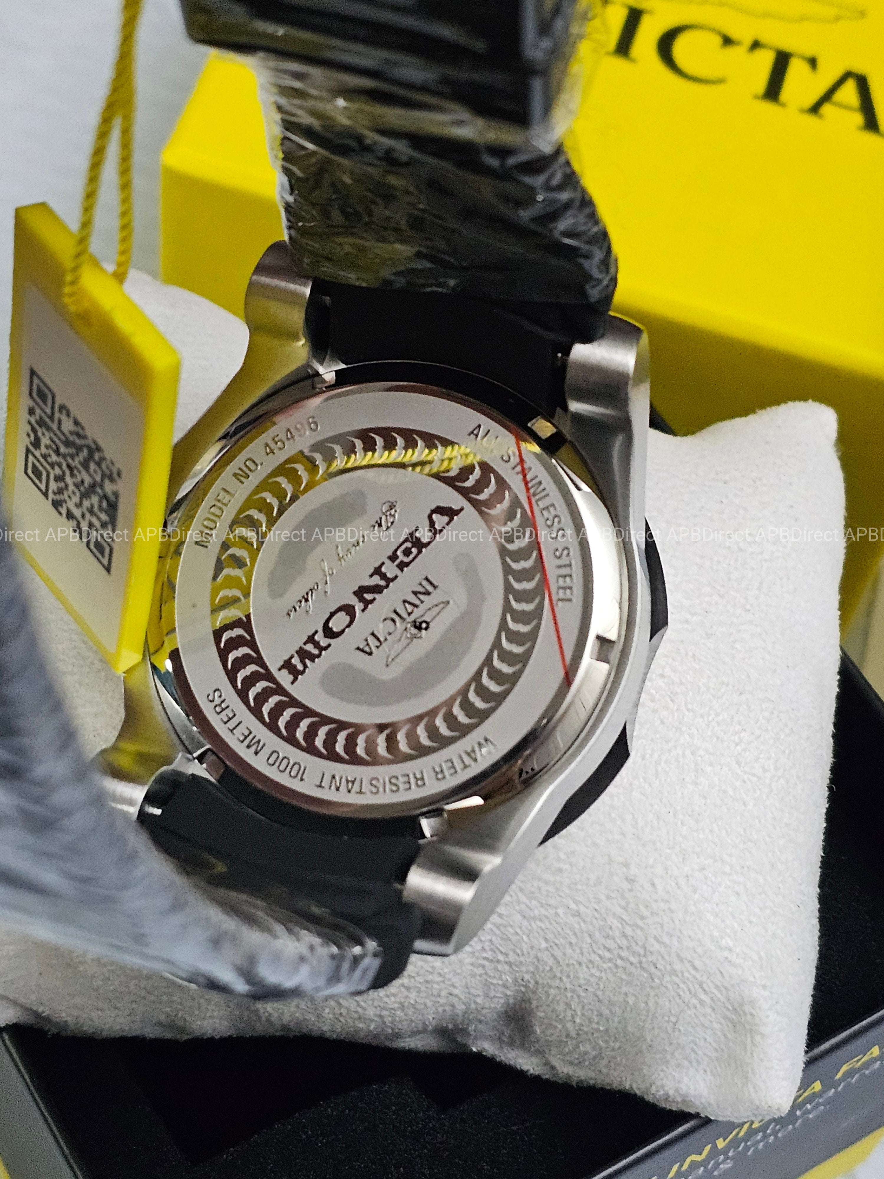 Invicta - VENOM - Sea DRAGON 💧  1000m WR Swiss 515 - Black RED - mens watch