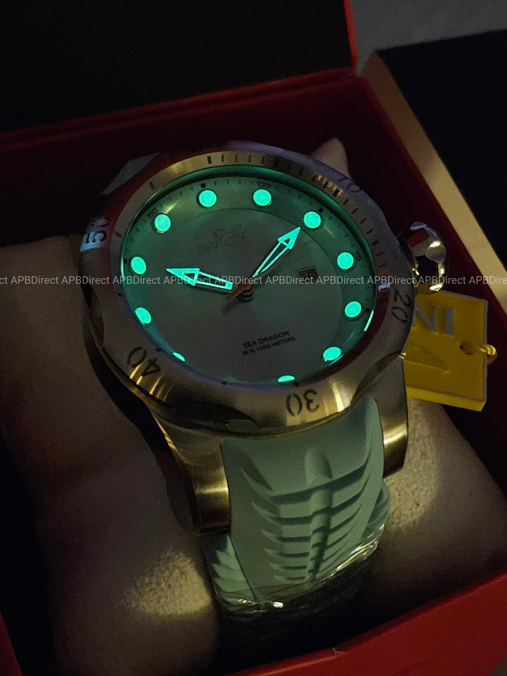 Invicta - VENOM - Sea DRAGON 💧  1000m WR Swiss 515 - Baby BLUE Mens watch