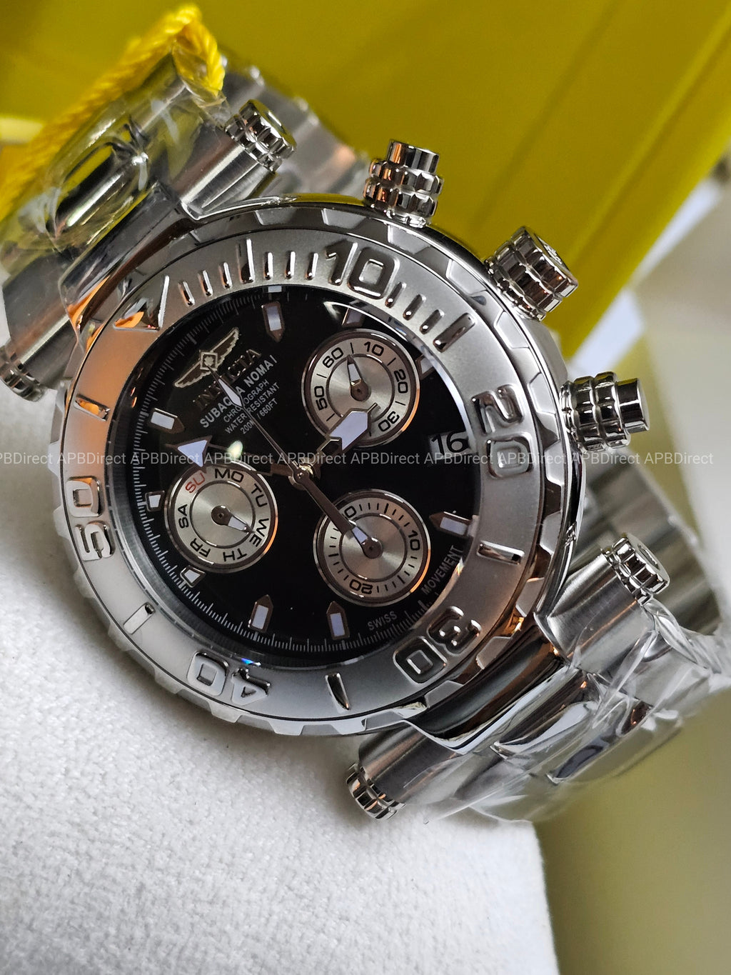Invicta - Subaqua Noma I - Swiss Z60 Limited Edition #605 Silver BLK mens watch