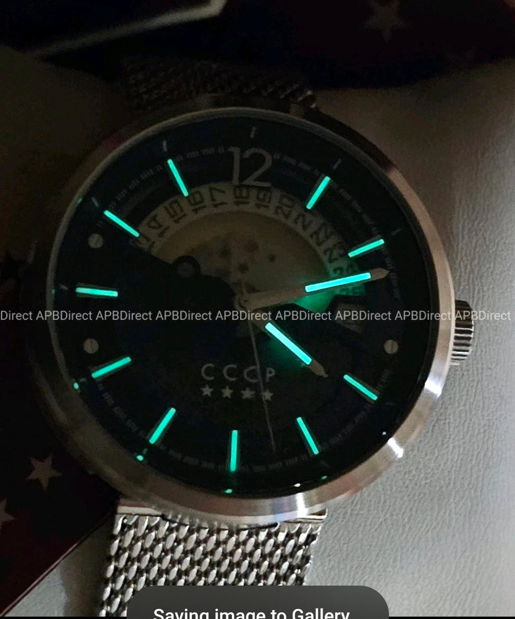 🌟 CCCP 🌟 Russian Automatic SLAVA 2427 - KASHALOT Series - Mens Quartz Watch