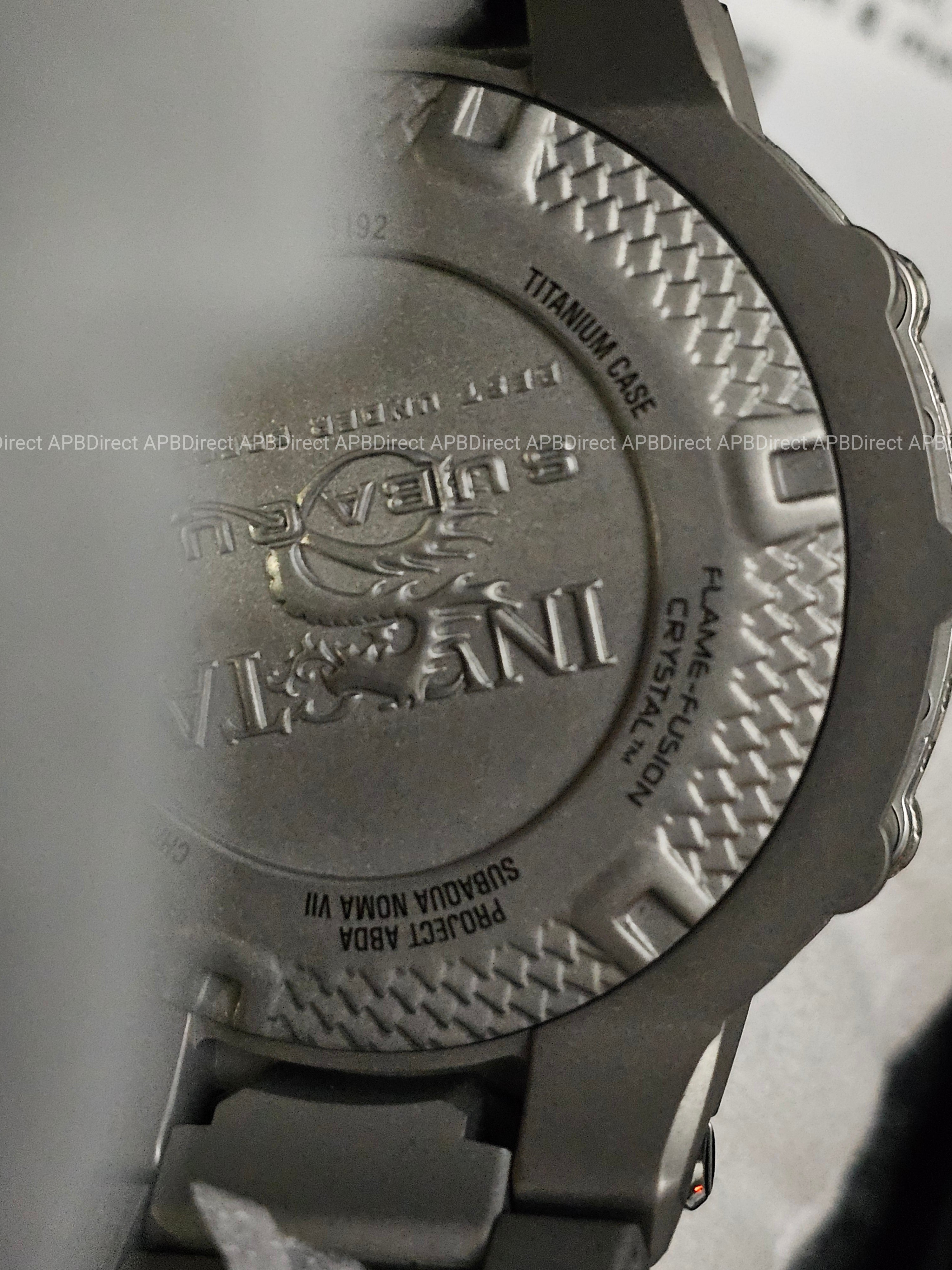 Invicta - Subaqua Noma VII - TITANIUM Case Swiss  Z60 Chrono 200m💧 mens Watch