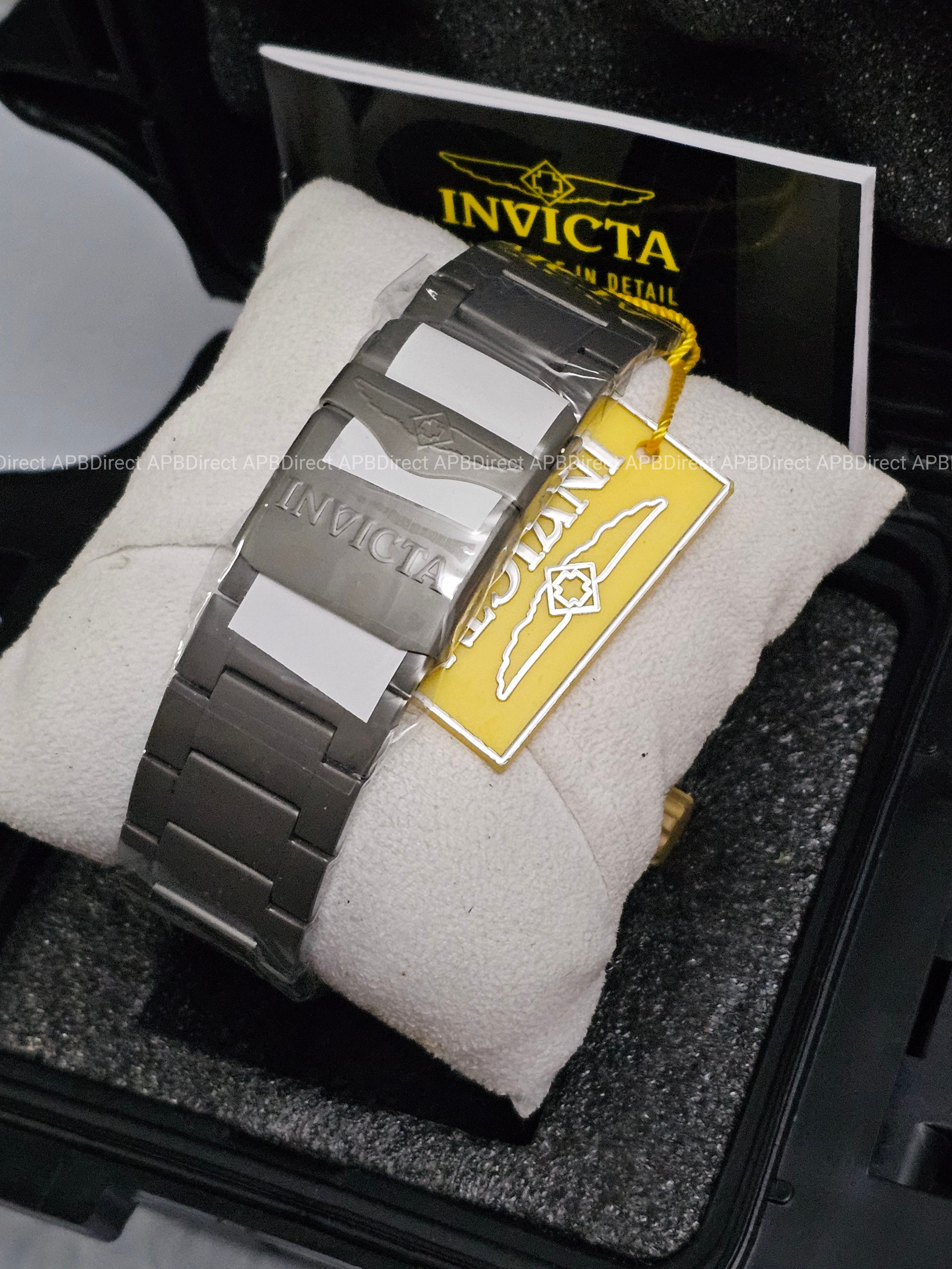 Invicta - Full TITANIUM 65mm Case & Bracelet - TI-22 Chronograph - Mens watch