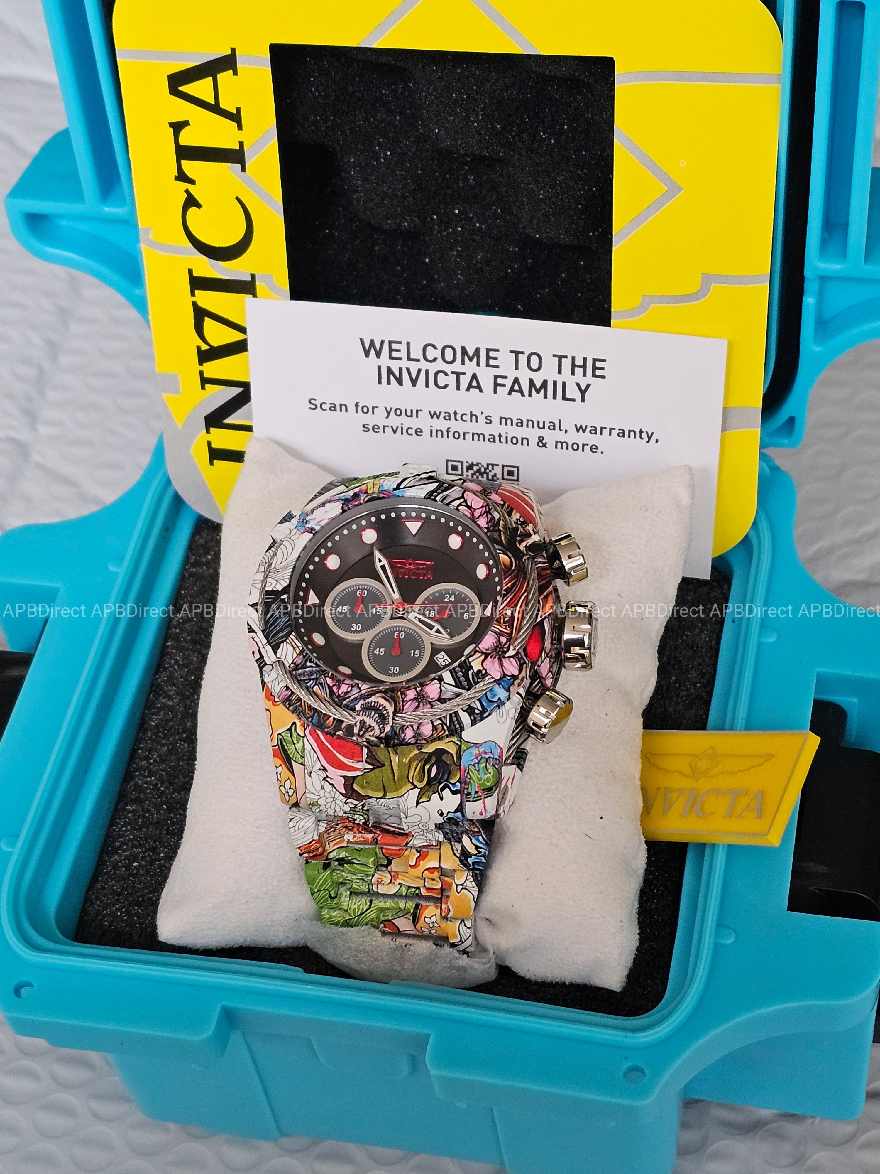 Invicta - Bolt  ZEUS - HYDROPLATED - Aqua Plated Chronograph - 53mm mens watch