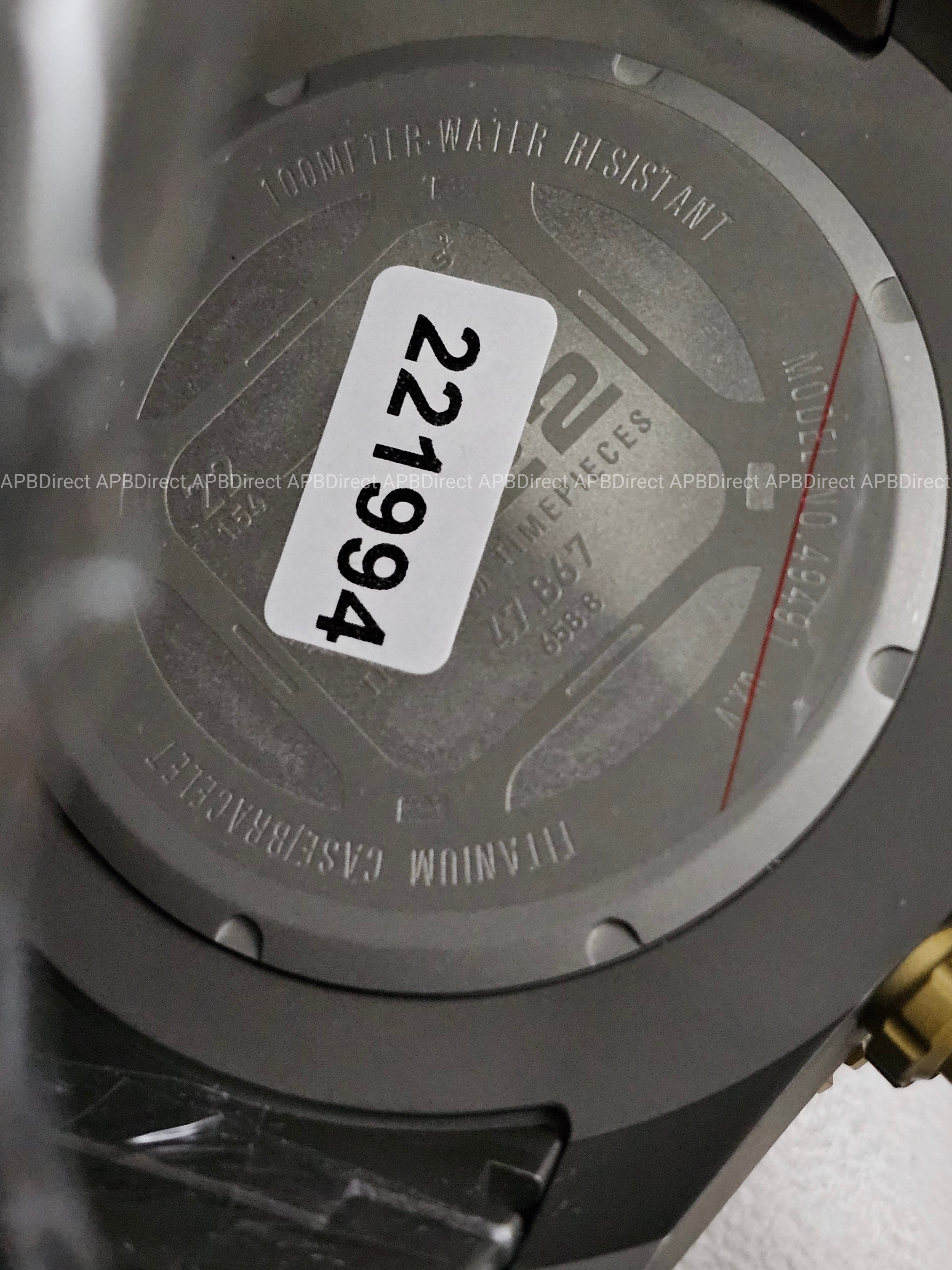 Invicta - Full TITANIUM 65mm Case & Bracelet - TI-22 Chronograph - Mens watch