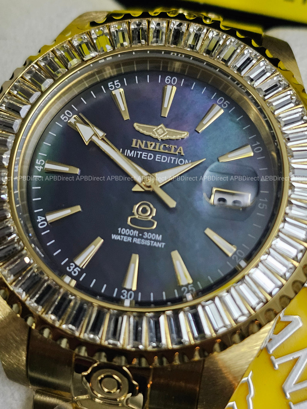 Invicta - Grand Diver #731 Limited Edition Automatic - Black MOP mens watch Pro
