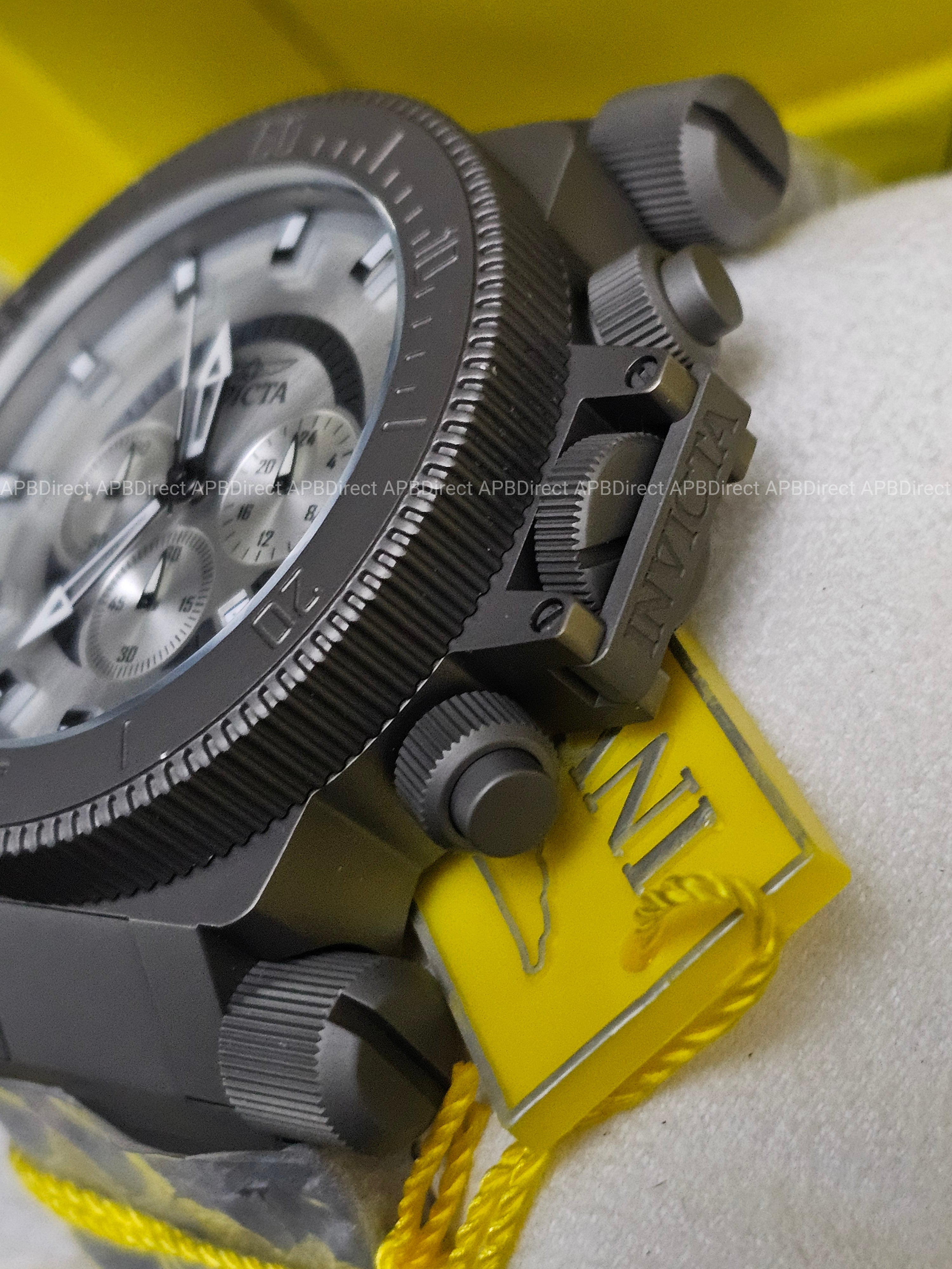 Invicta - Full TITANIUM - Case & Bracelet Coalition Forces Chrono - Mens watch