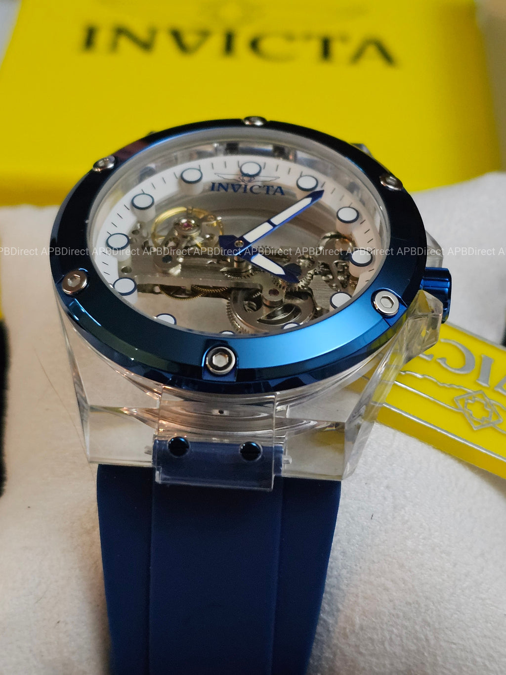 Invicta - Speedway - MECHANICAL - Ghost Bridge MVMNT - Skeleton - mens watch