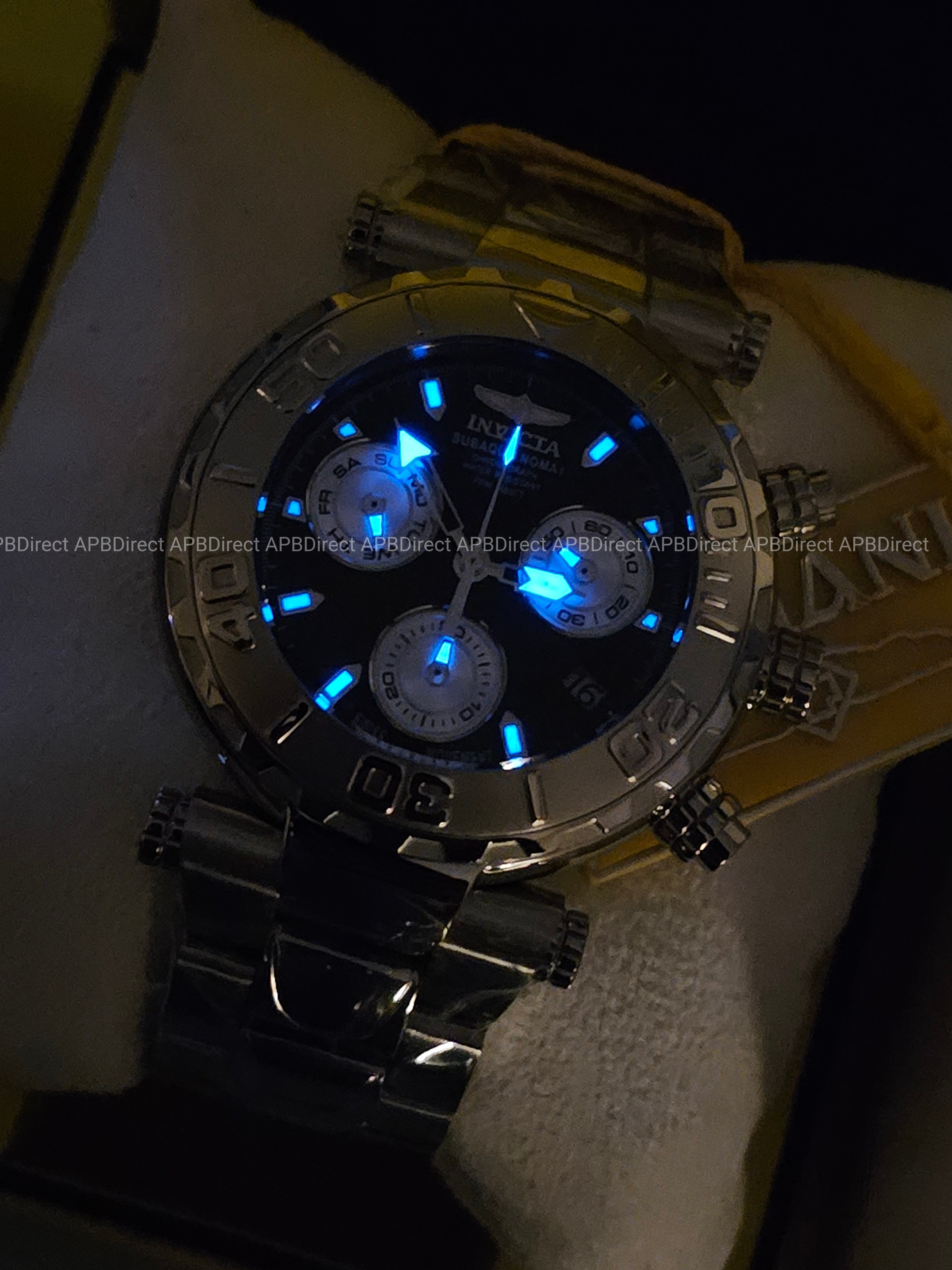 Invicta - Subaqua Noma I - Swiss Z60 Limited Edition #605 Silver BLK mens watch