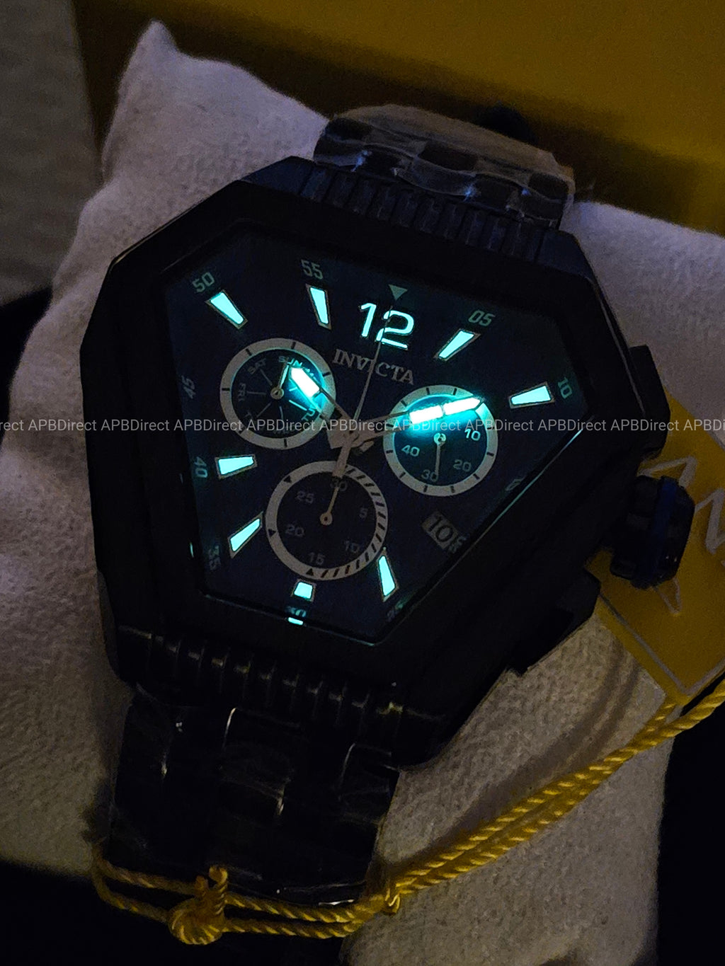 Invicta - Speedway Swiss Z60 Chronograph Black / Blue Dial Mens Watch