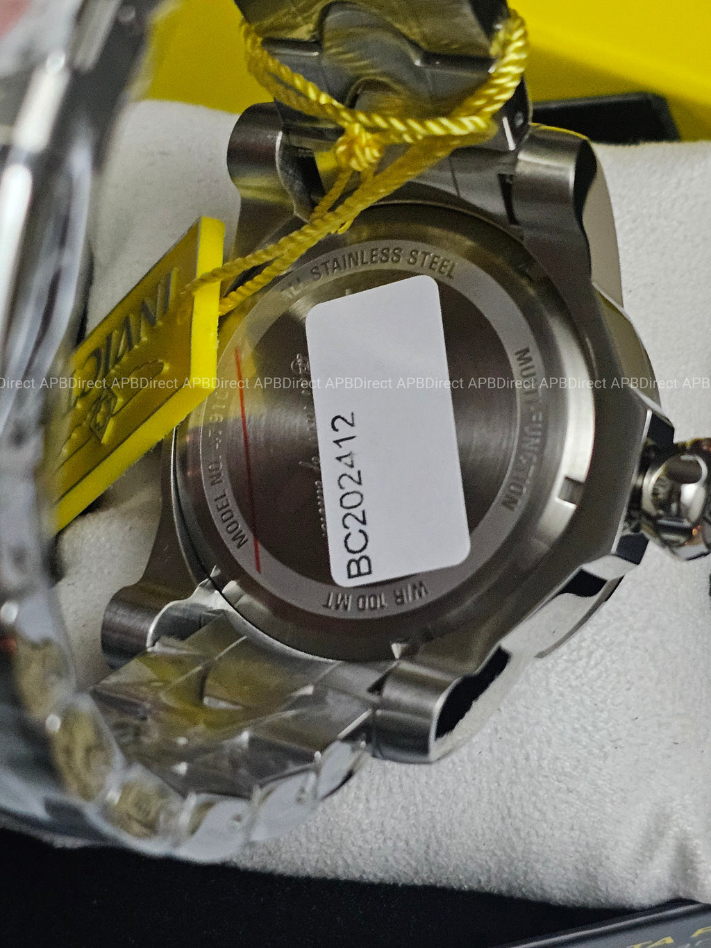 Invicta - VENOM - Partial Skeleton Gray & BLUE Dial 100m SS Bracelet mens watch