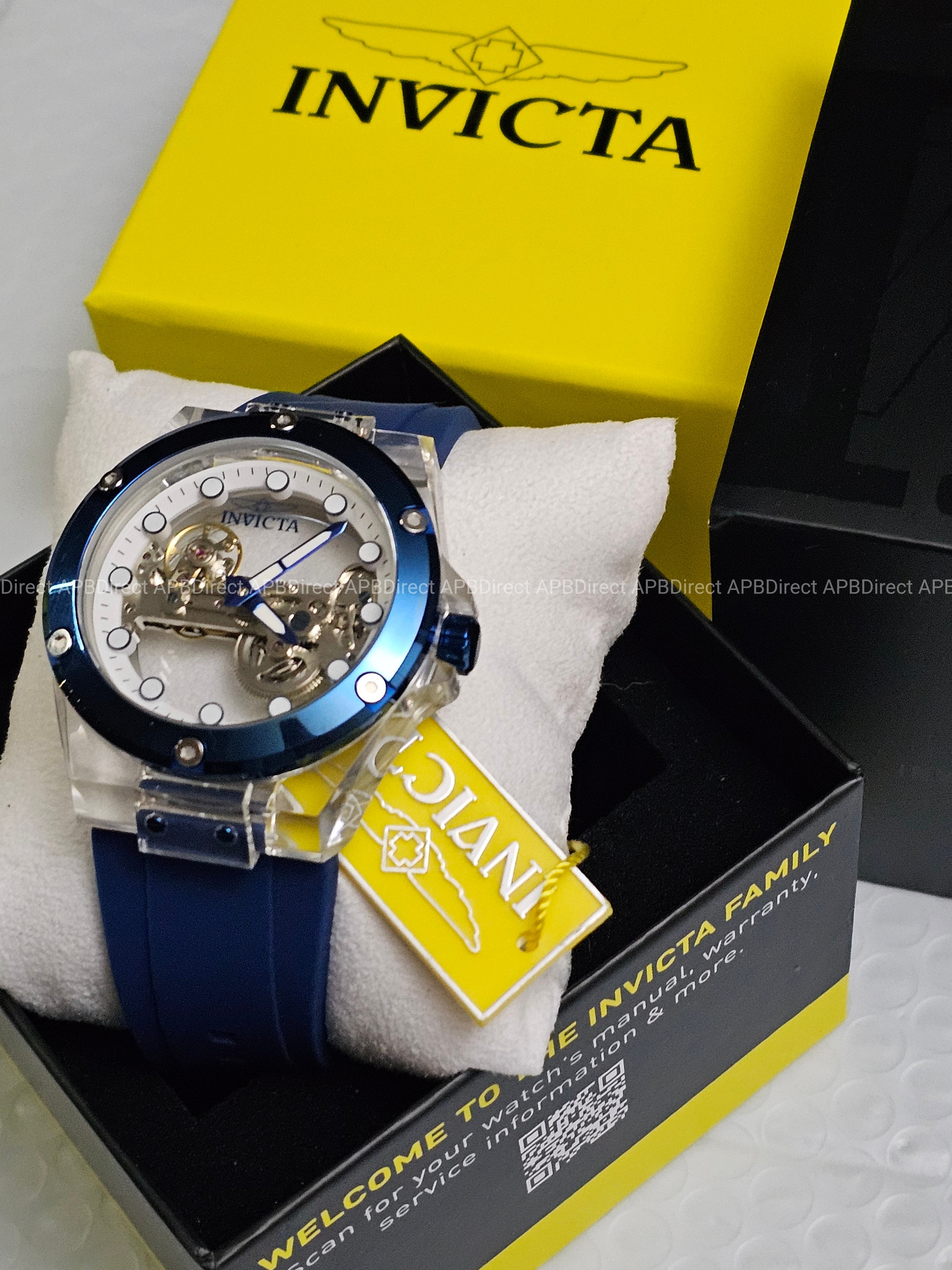 Invicta - Speedway - MECHANICAL - Ghost Bridge MVMNT - Skeleton - mens watch
